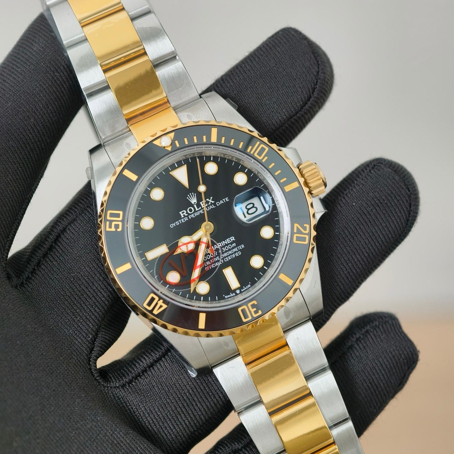 Rolex Submariner Date Two-Tone Black Dial