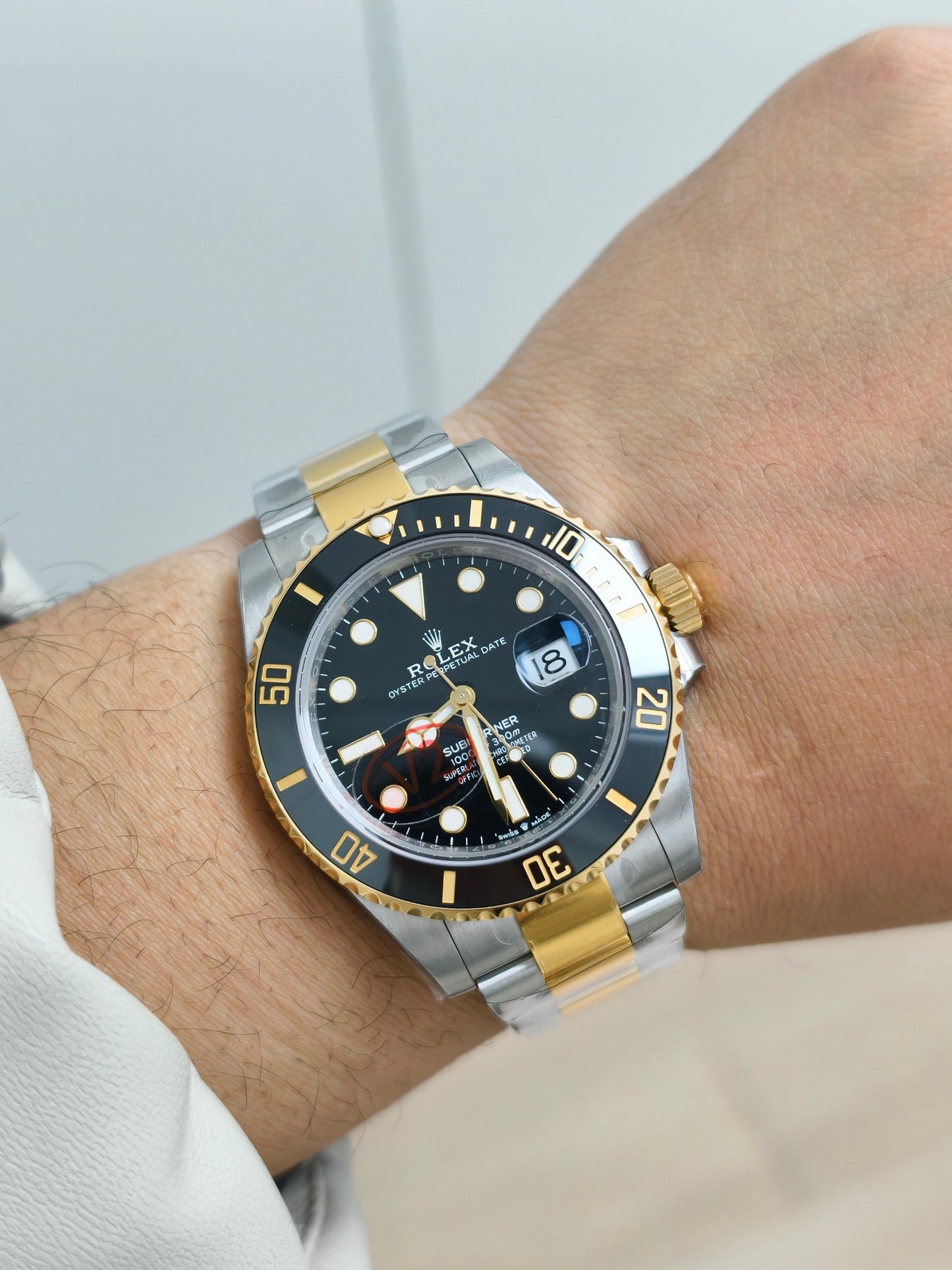 Rolex Submariner Date Two-Tone Black Dial