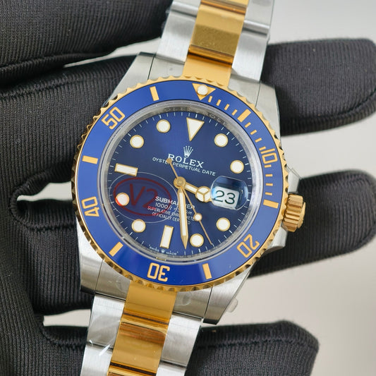 Rolex Submariner Date “Bluesy” Blue Dial Two-Tone