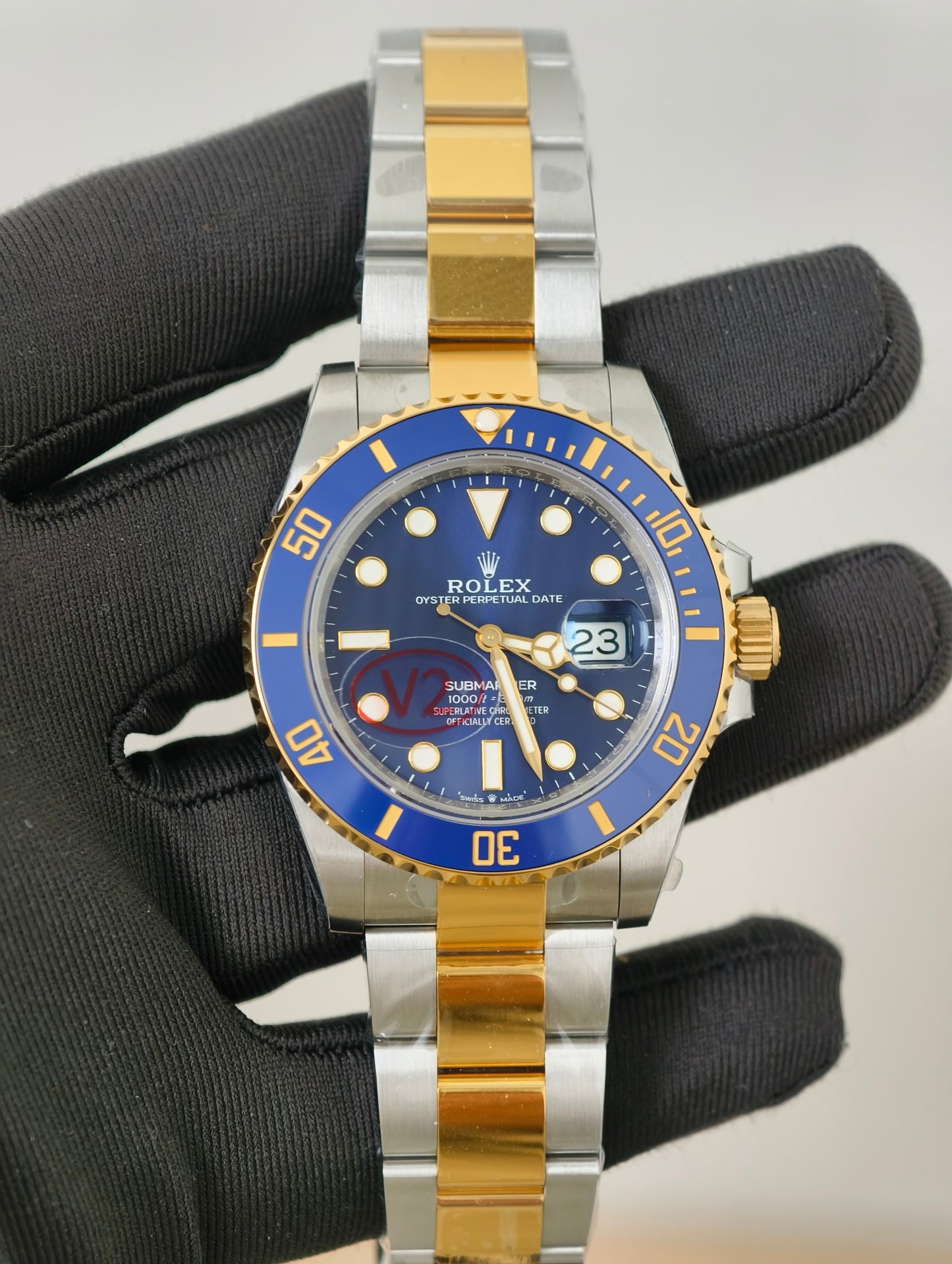 Rolex Submariner Date “Bluesy” Blue Dial Two-Tone