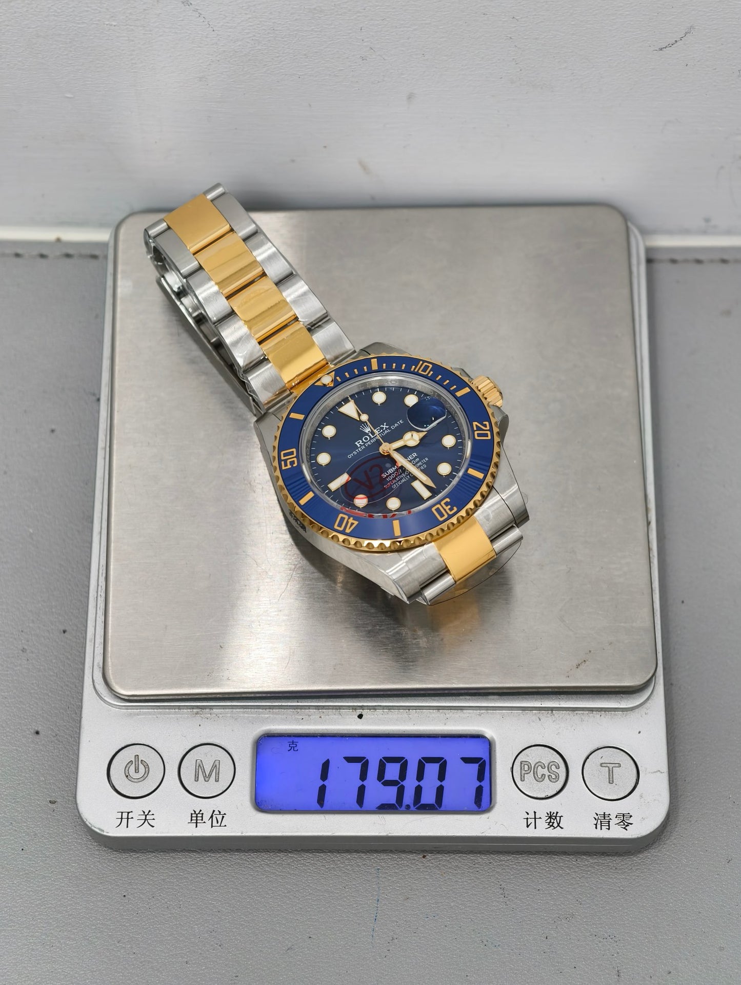 Rolex Submariner Date “Bluesy” Blue Dial Two-Tone