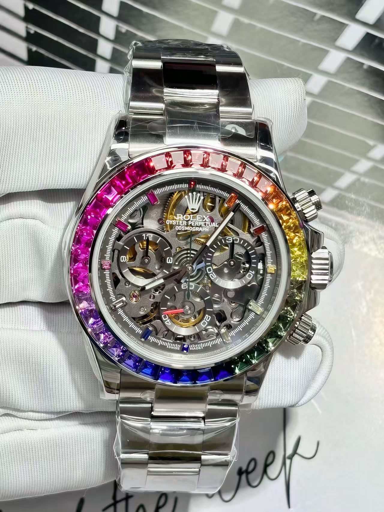 Pagani Design Rainbow Daytona Homage Watch