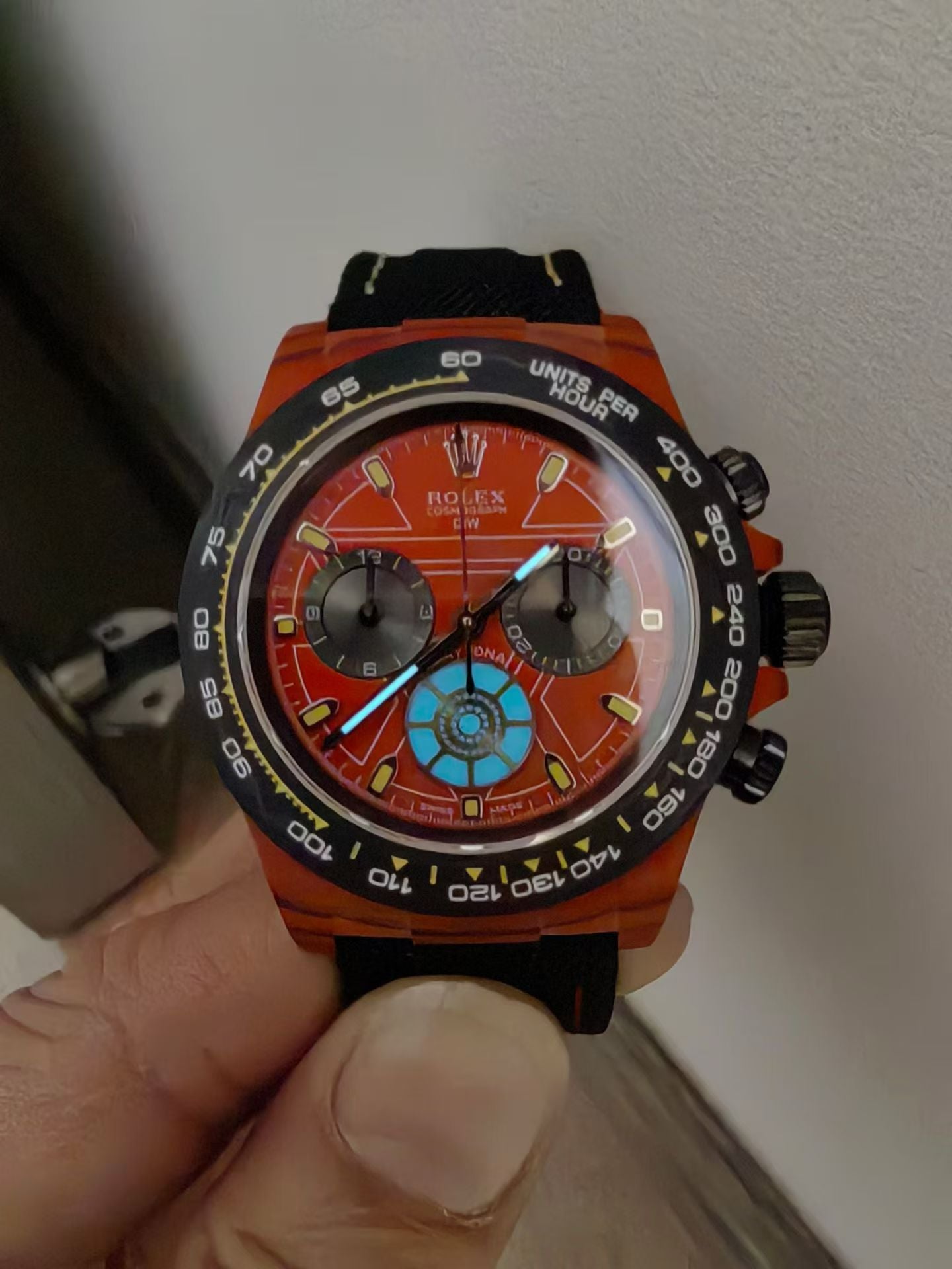 DiW Iron Man Rolex Daytona CarboQuartz Limited Edition