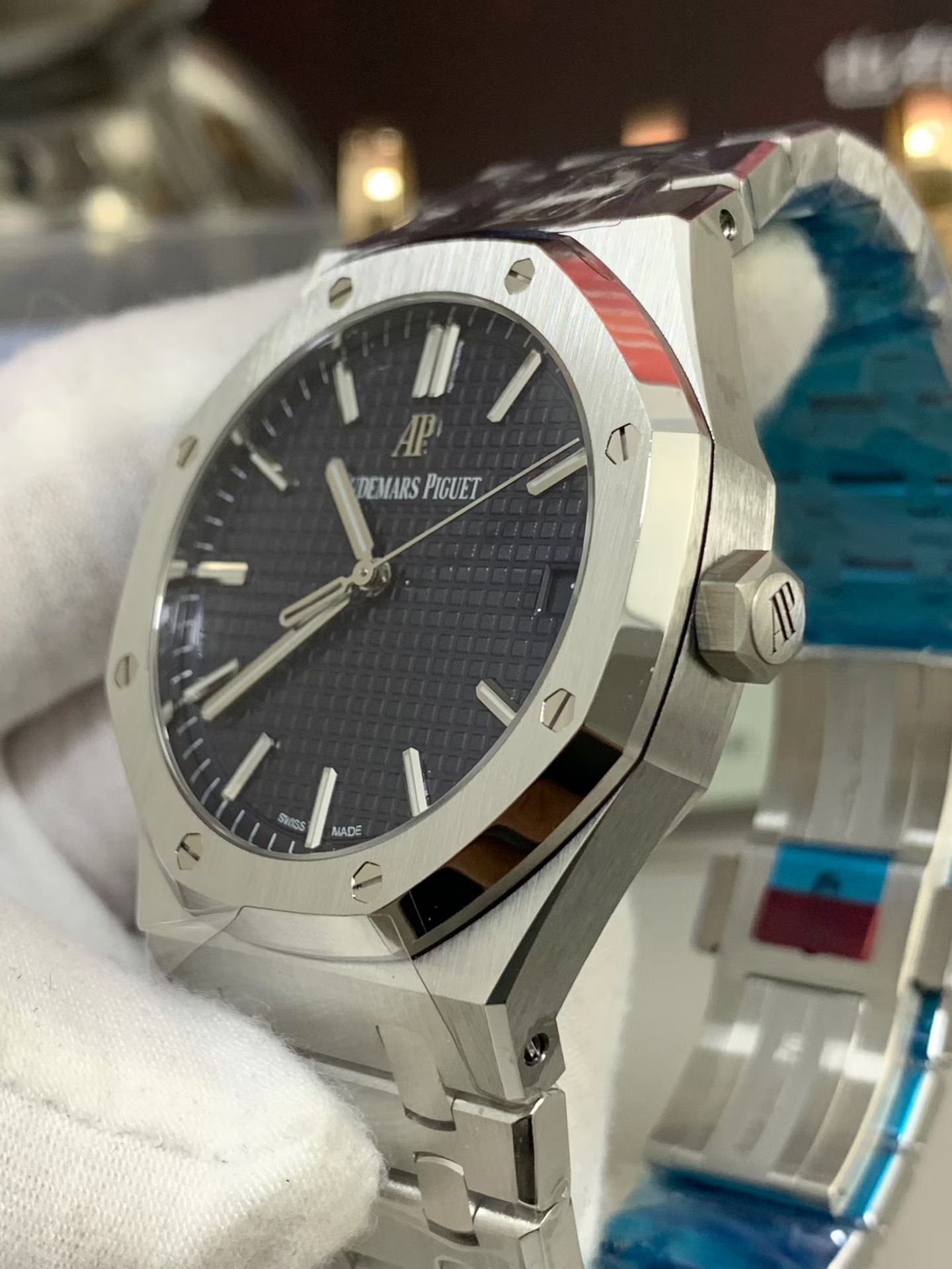 Audemars Piguet Royal Oak 41mm Blue Dial 15500ST