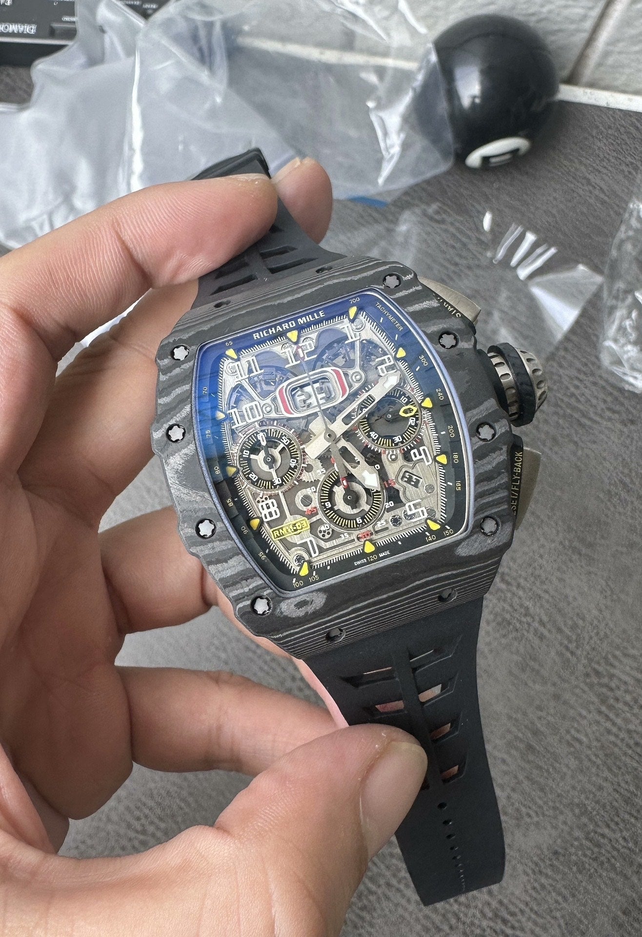 Richard Mille RM 11-03 Carbon TPT Flyback Chronograph