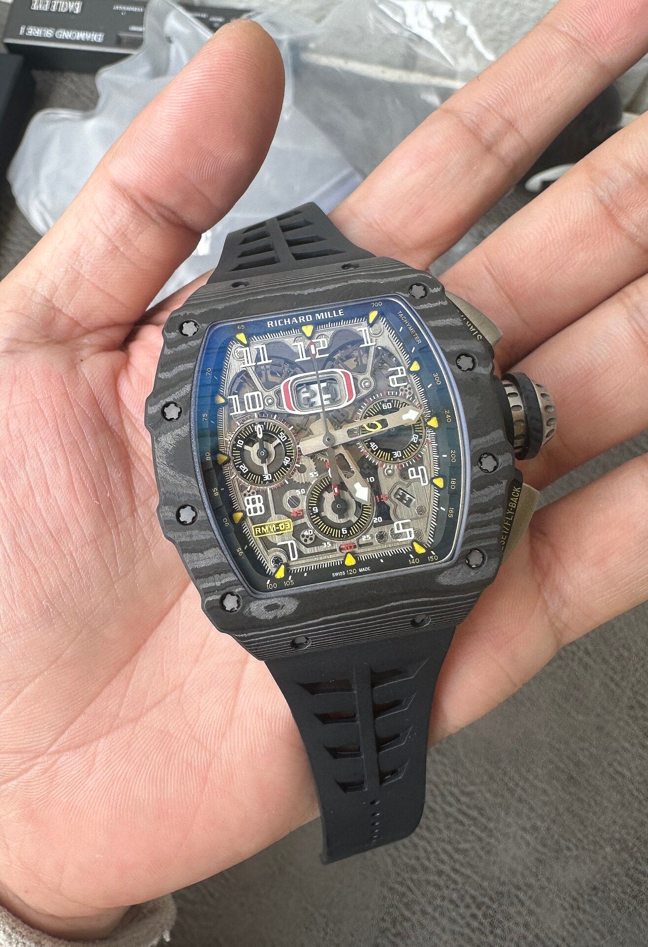 Richard Mille RM 11-03 Carbon TPT Flyback Chronograph