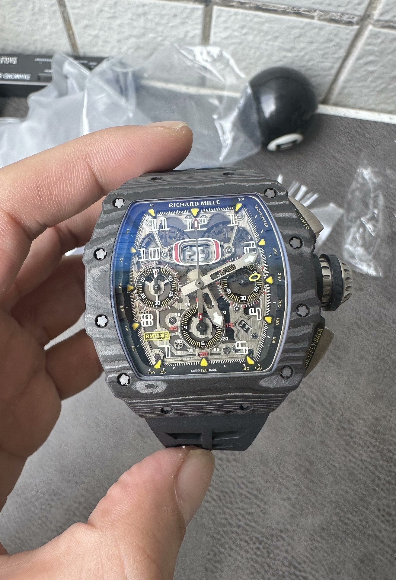 Richard Mille RM 11-03 Carbon TPT Flyback Chronograph