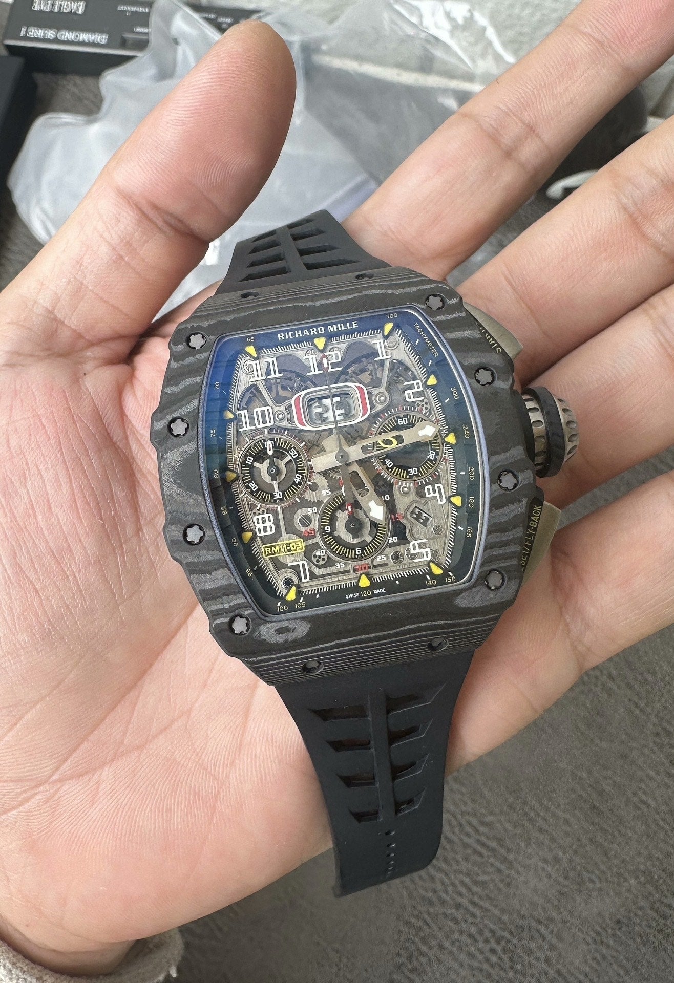 Richard Mille RM 11-03 Carbon TPT Flyback Chronograph