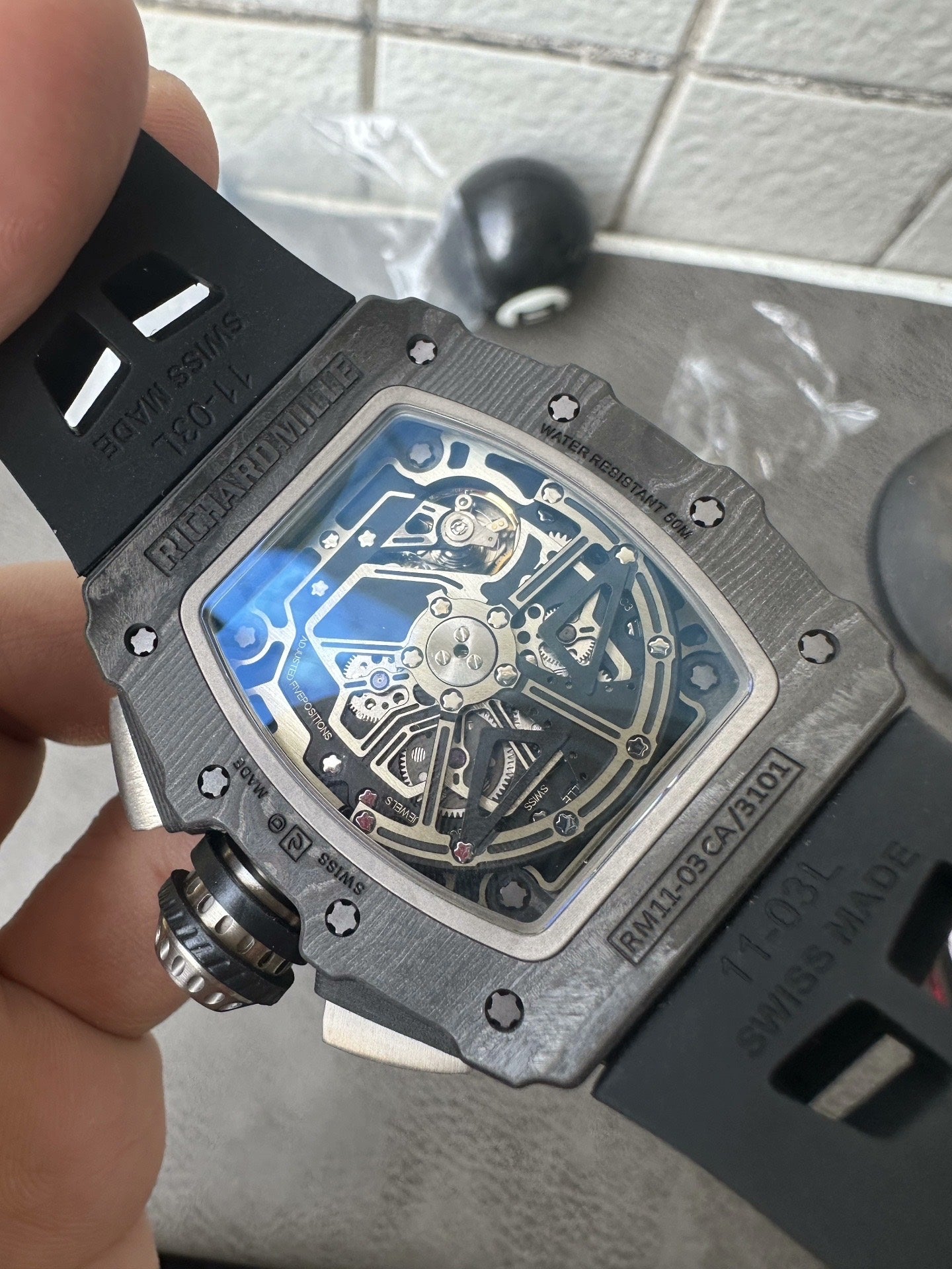 Richard Mille RM 11-03 Carbon TPT Flyback Chronograph