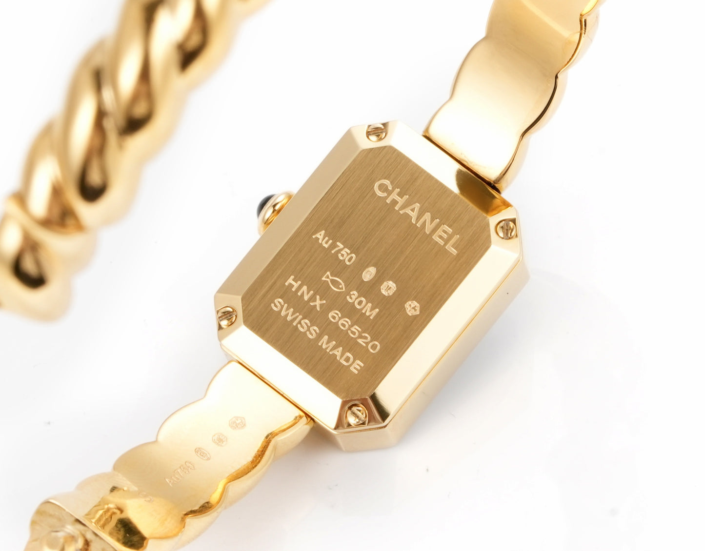 Chanel Première Galon Yellow Gold Chain Watch