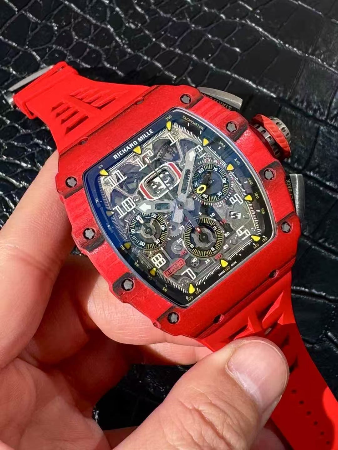 Richard Mille RM 11-03 Red Quartz TPT Chronograph