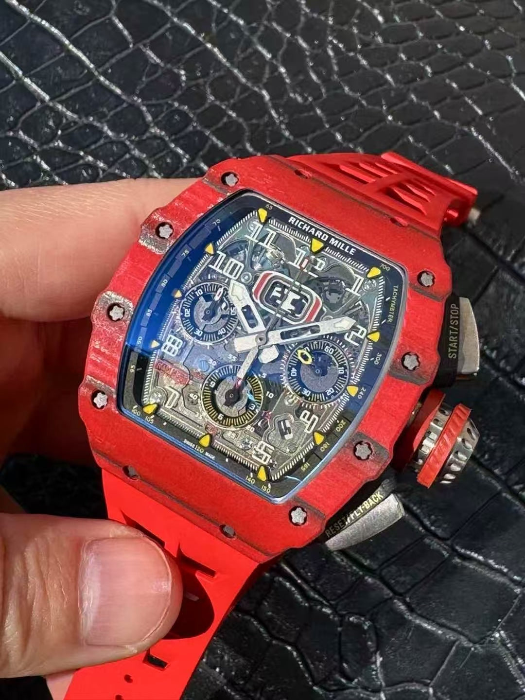 Richard Mille RM 11-03 Red Quartz TPT Chronograph
