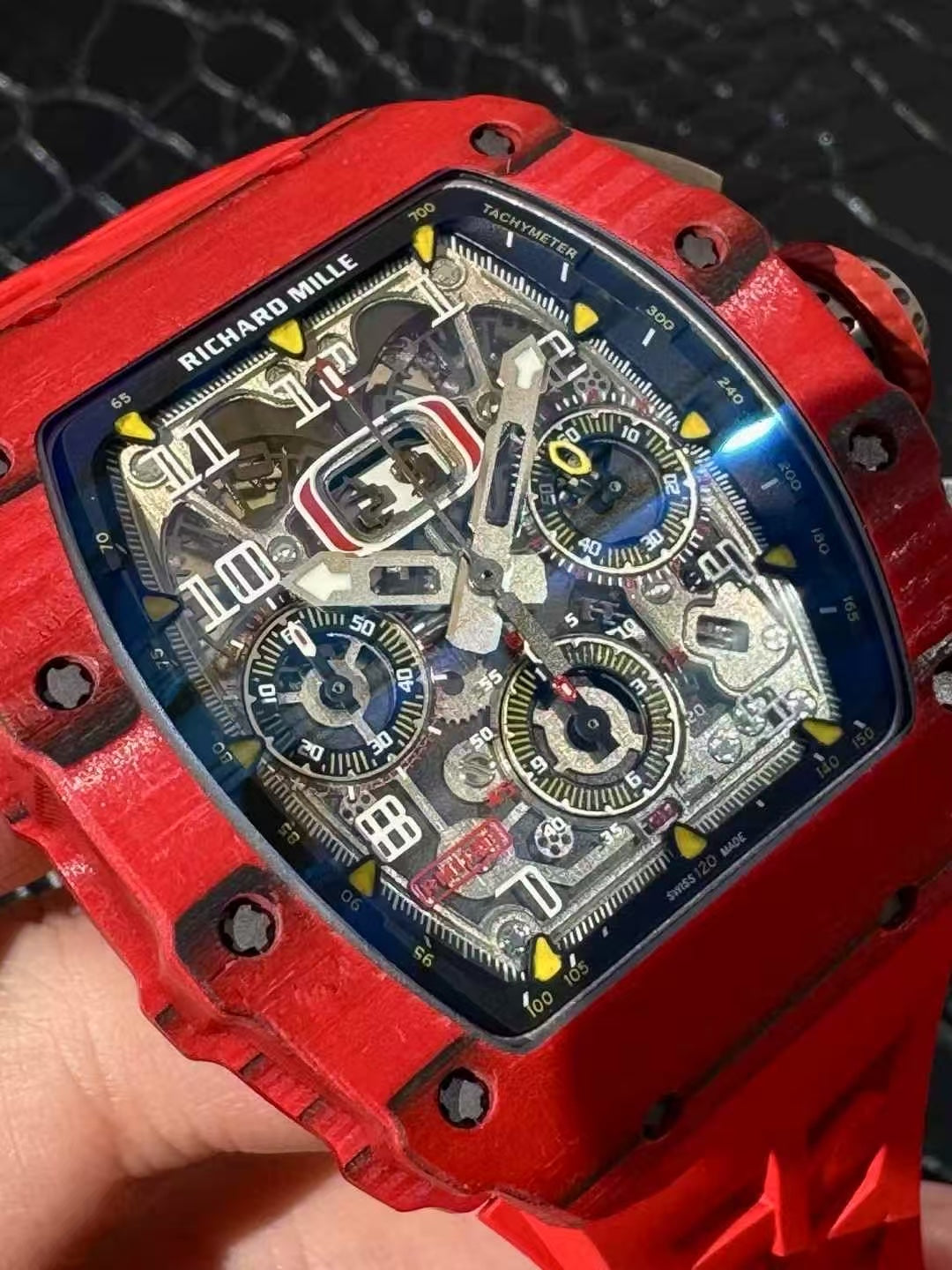 Richard Mille RM 11-03 Red Quartz TPT Chronograph