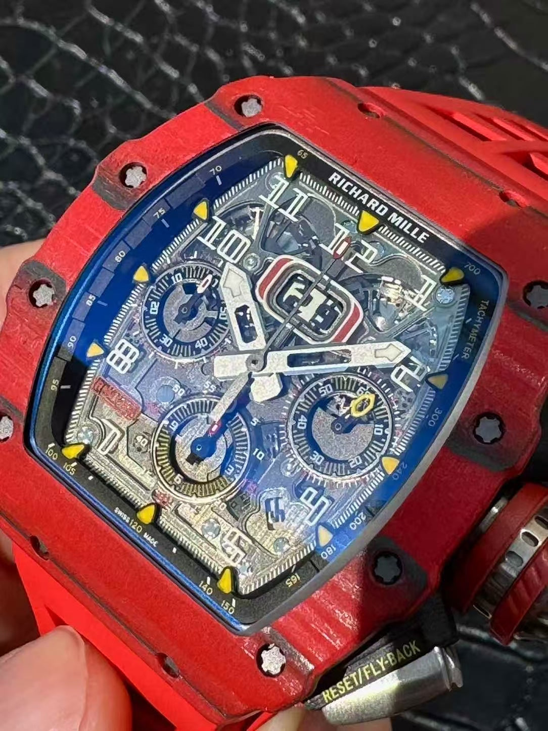 Richard Mille RM 11-03 Red Quartz TPT Chronograph