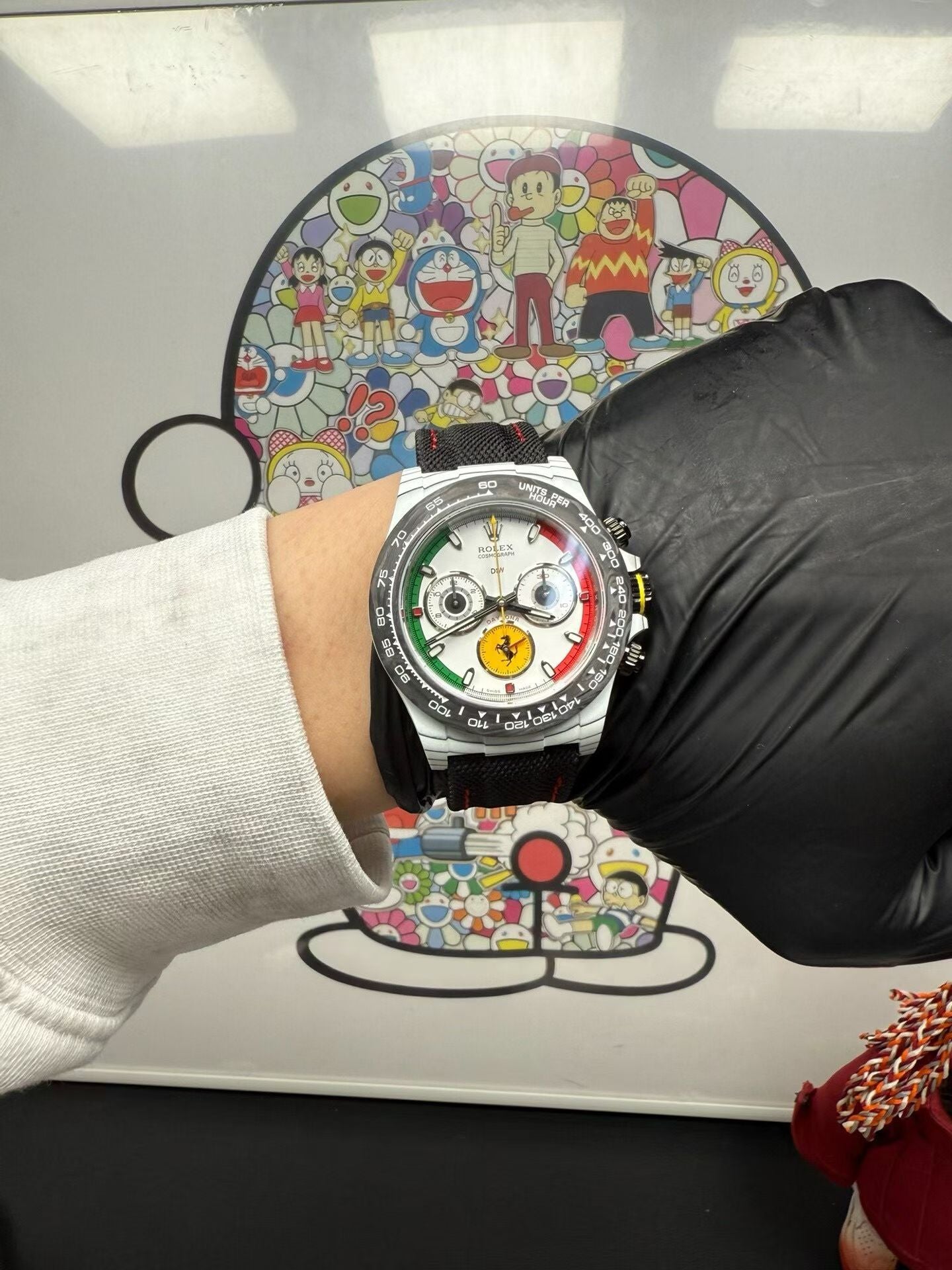 Rolex Daytona DiW Ferrari Carboquartz Edition
