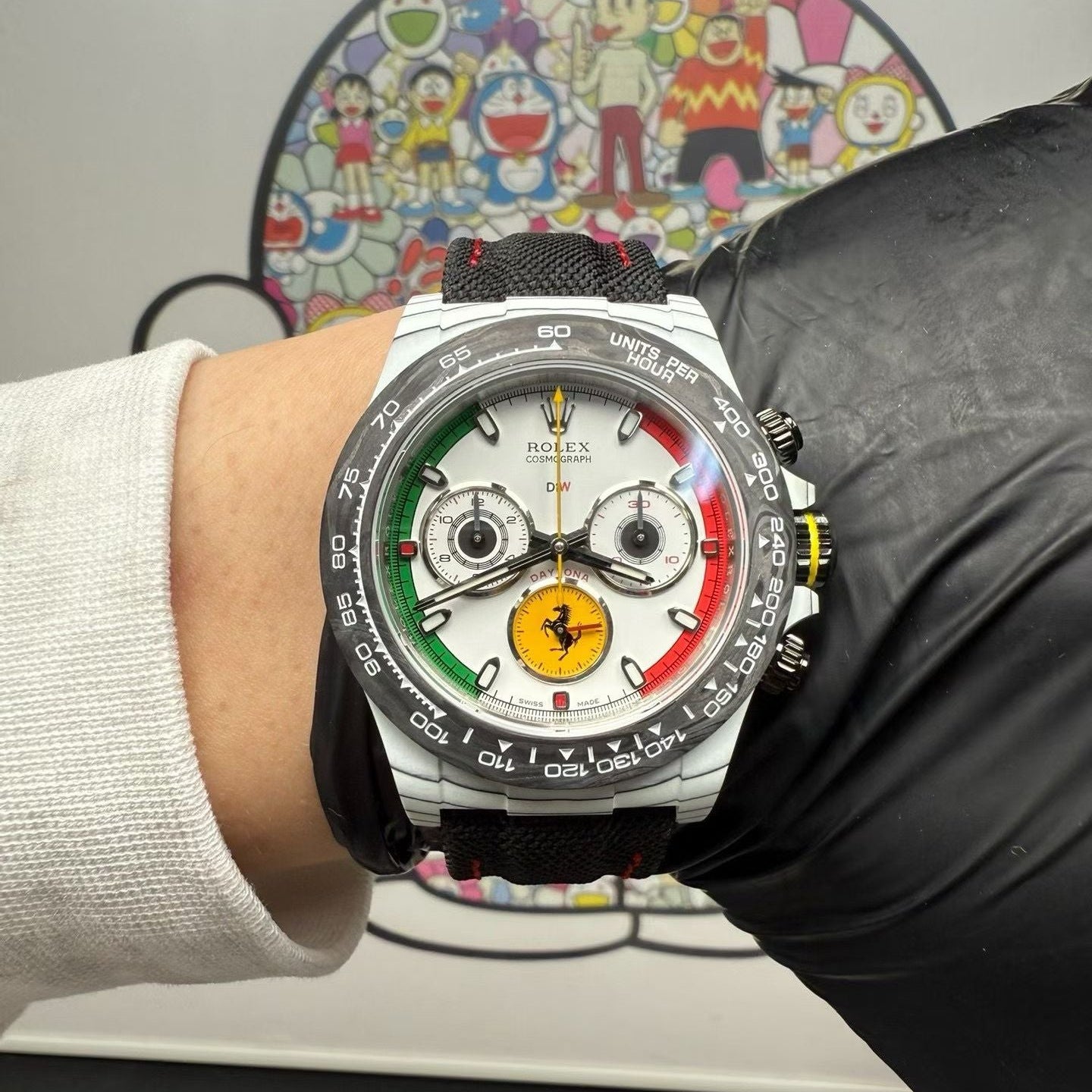 Rolex Daytona DiW Ferrari Carboquartz Edition