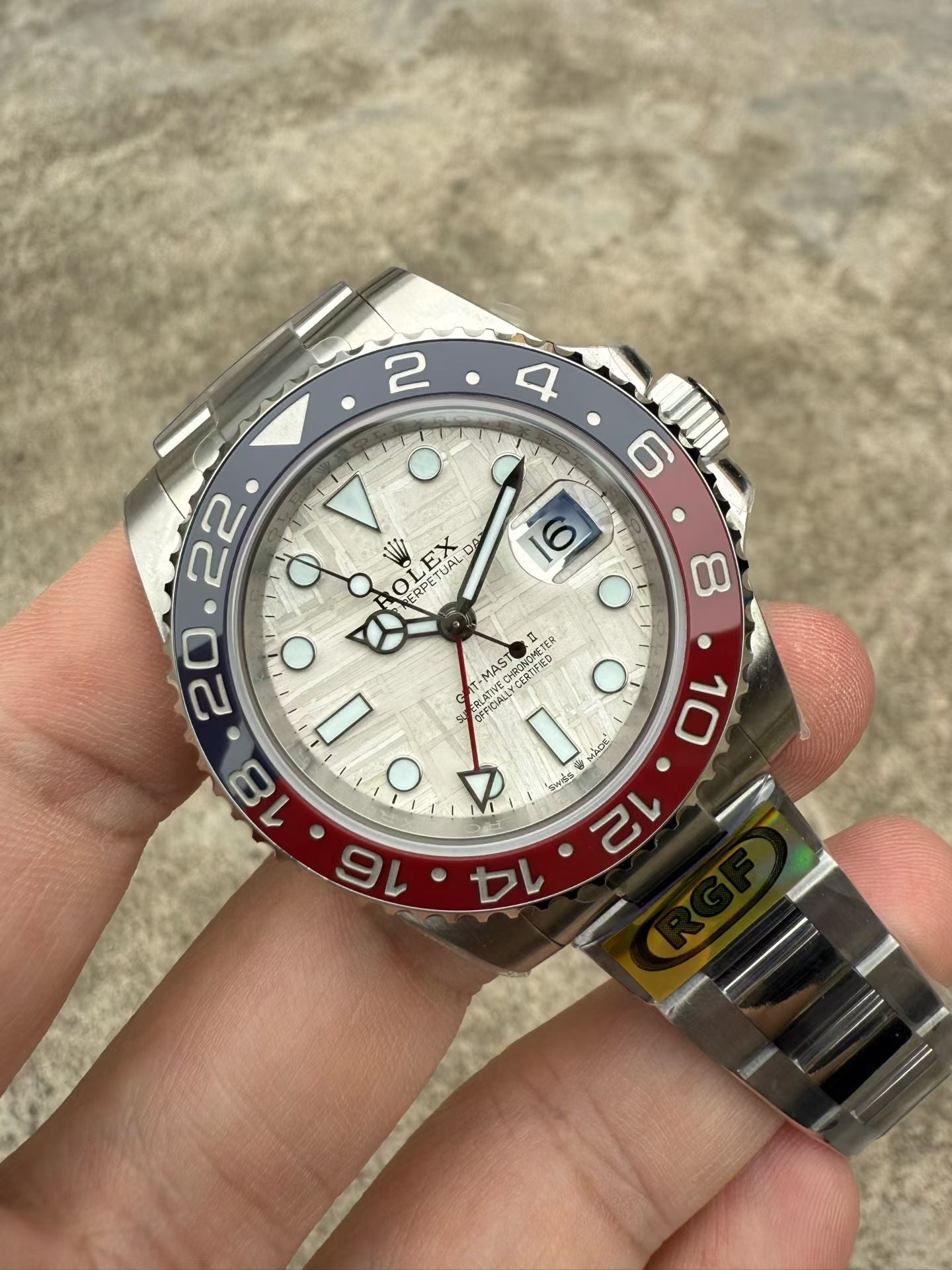 Rolex GMT-Master II Meteorite 126719BLRO Pepsi