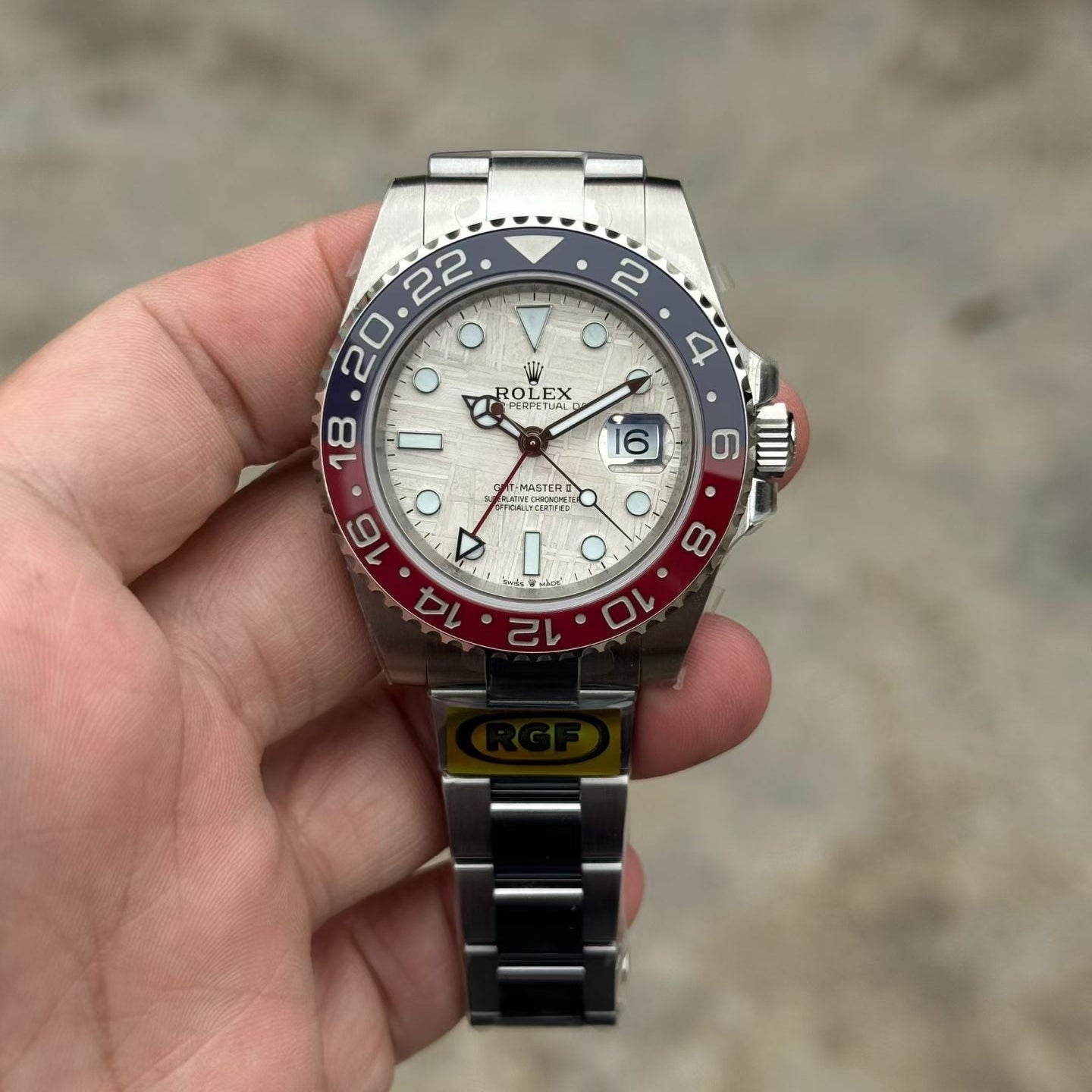 Rolex GMT-Master II Meteorite 126719BLRO Pepsi