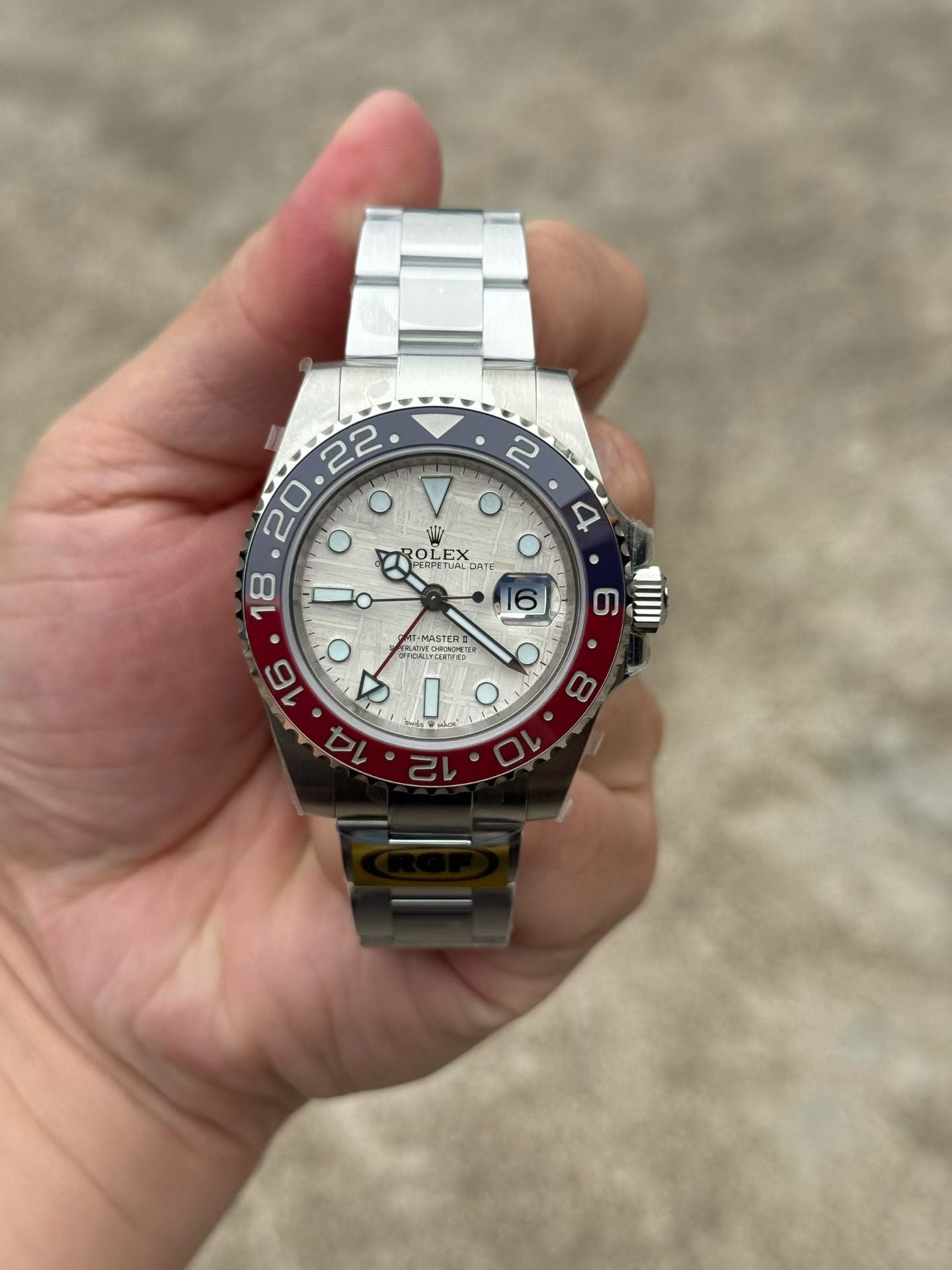 Rolex GMT-Master II Meteorite 126719BLRO Pepsi