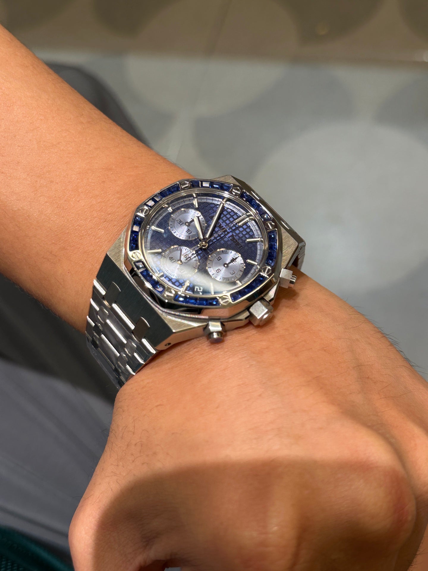 Audemars Piguet Royal Oak Chronograph 26240BC Blue Dial