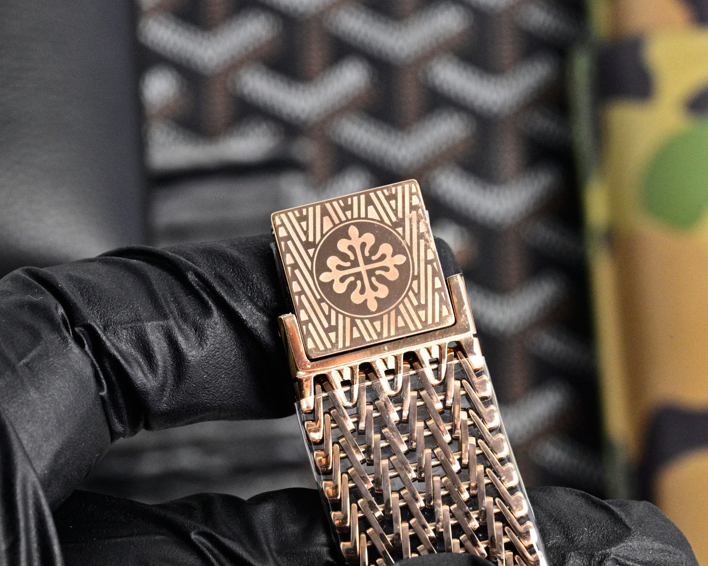 Patek Philippe Golden Ellipse Gold Chain Bracelet Watch