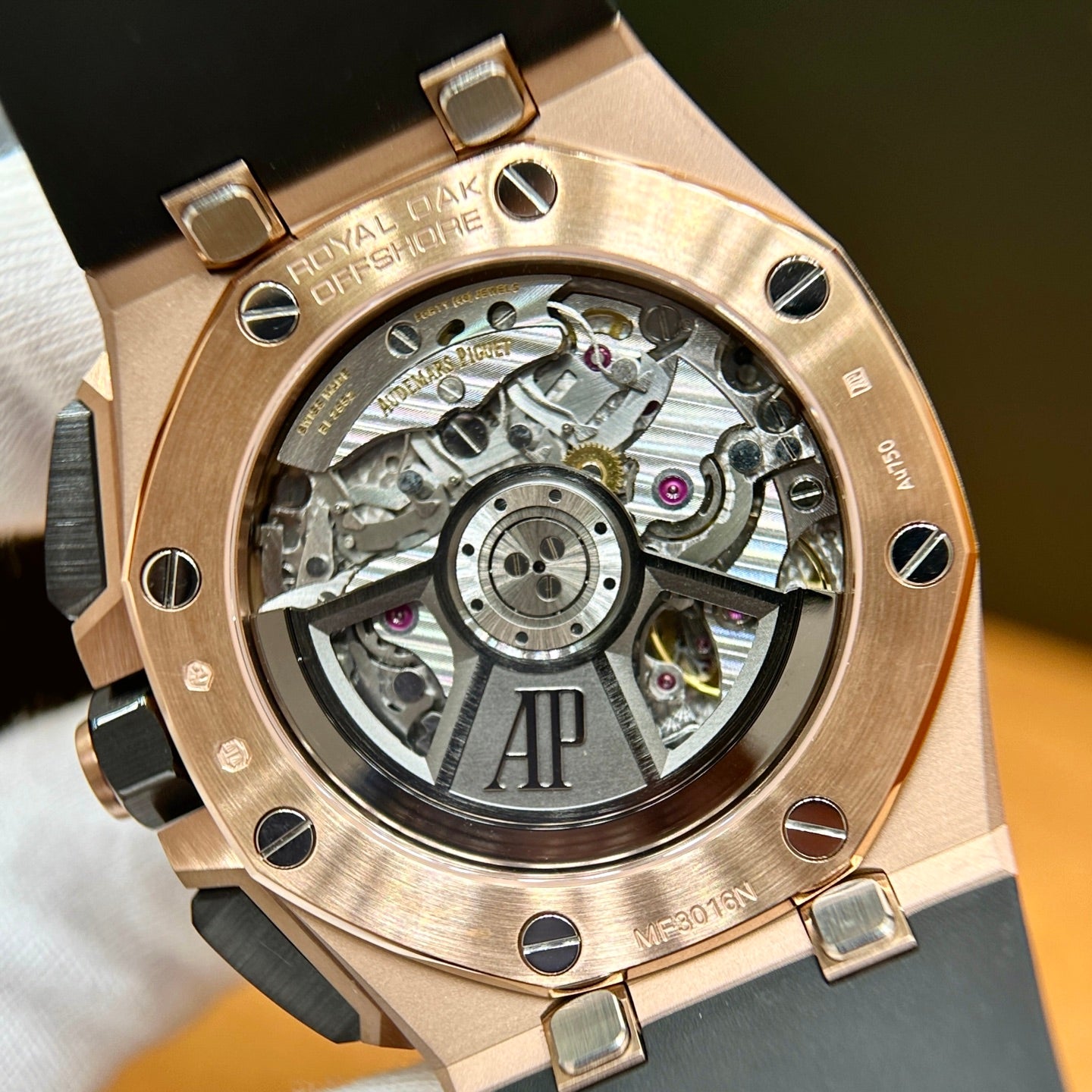 Audemars Piguet Royal Oak Offshore Chronograph 43mm Pink Gold Luxury Watch