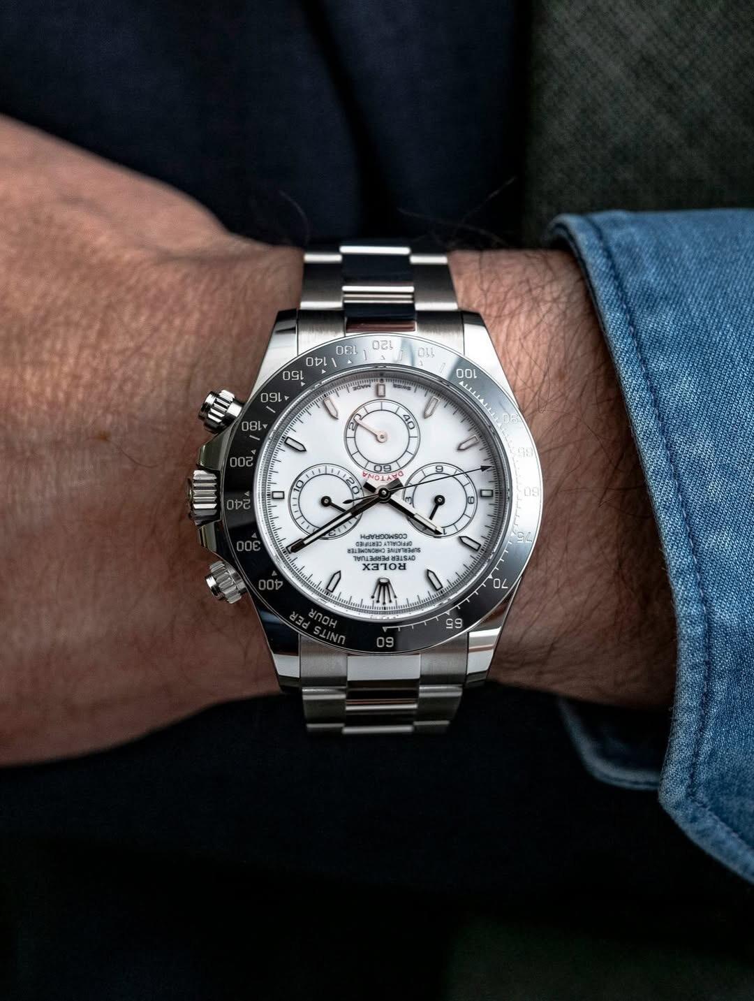 Rolex Daytona 126500LN White Panda Dial Watch
