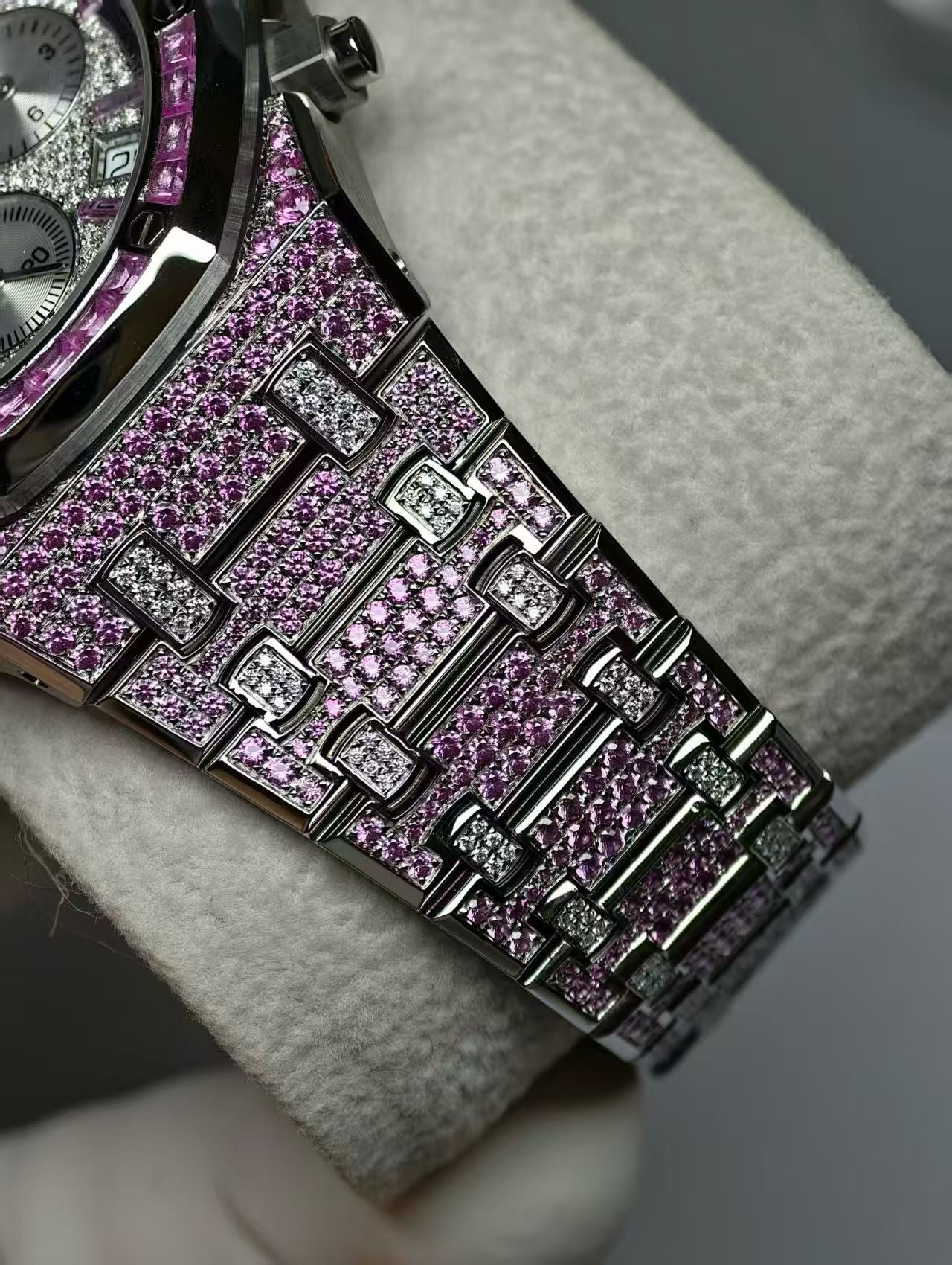 Audemars Piguet Royal Oak Offshore Pink Diamond Watch