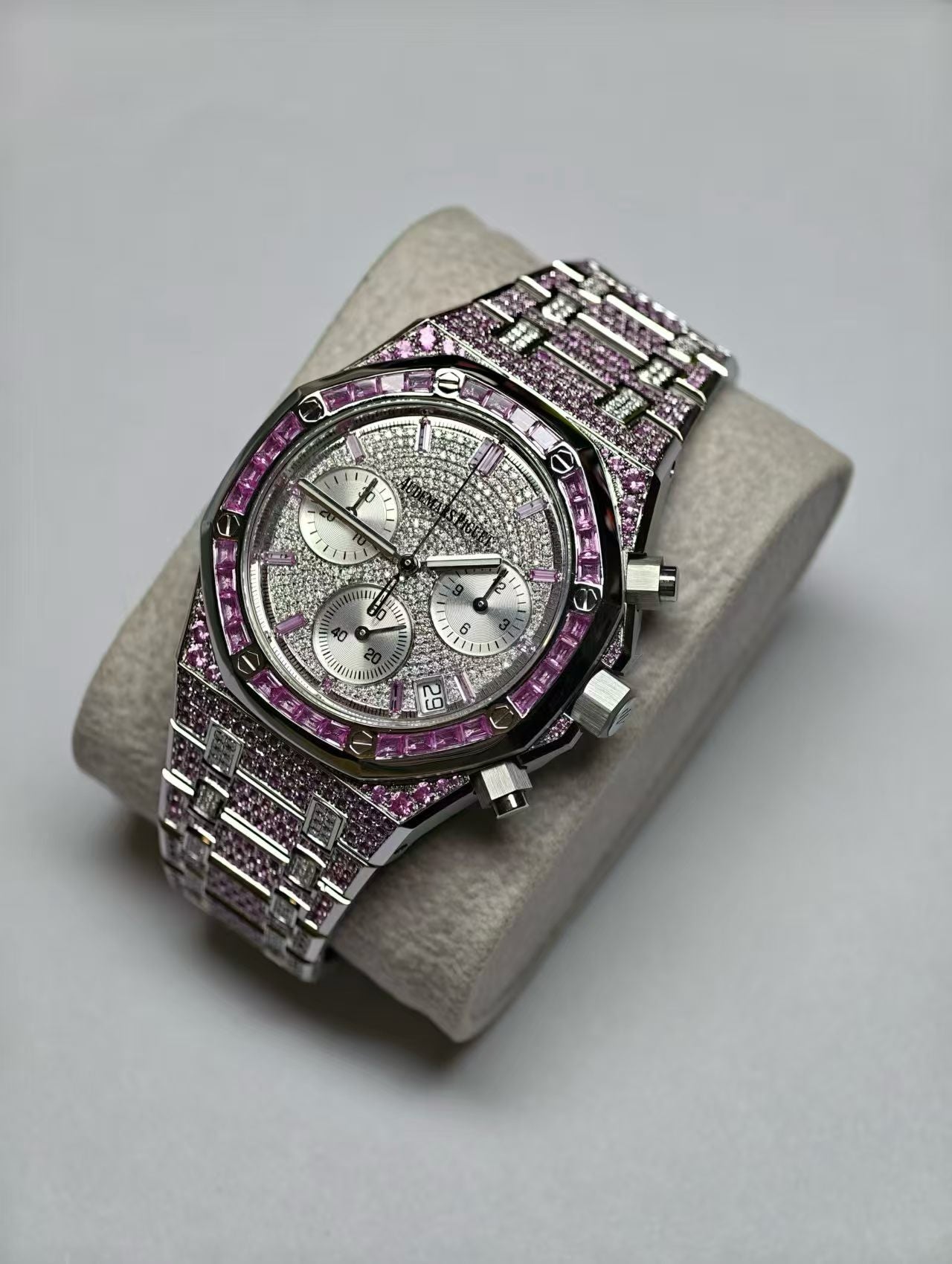 Audemars Piguet Royal Oak Offshore Pink Diamond Watch