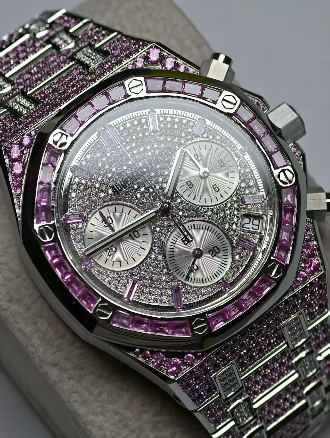 Audemars Piguet Royal Oak Offshore Pink Diamond Watch