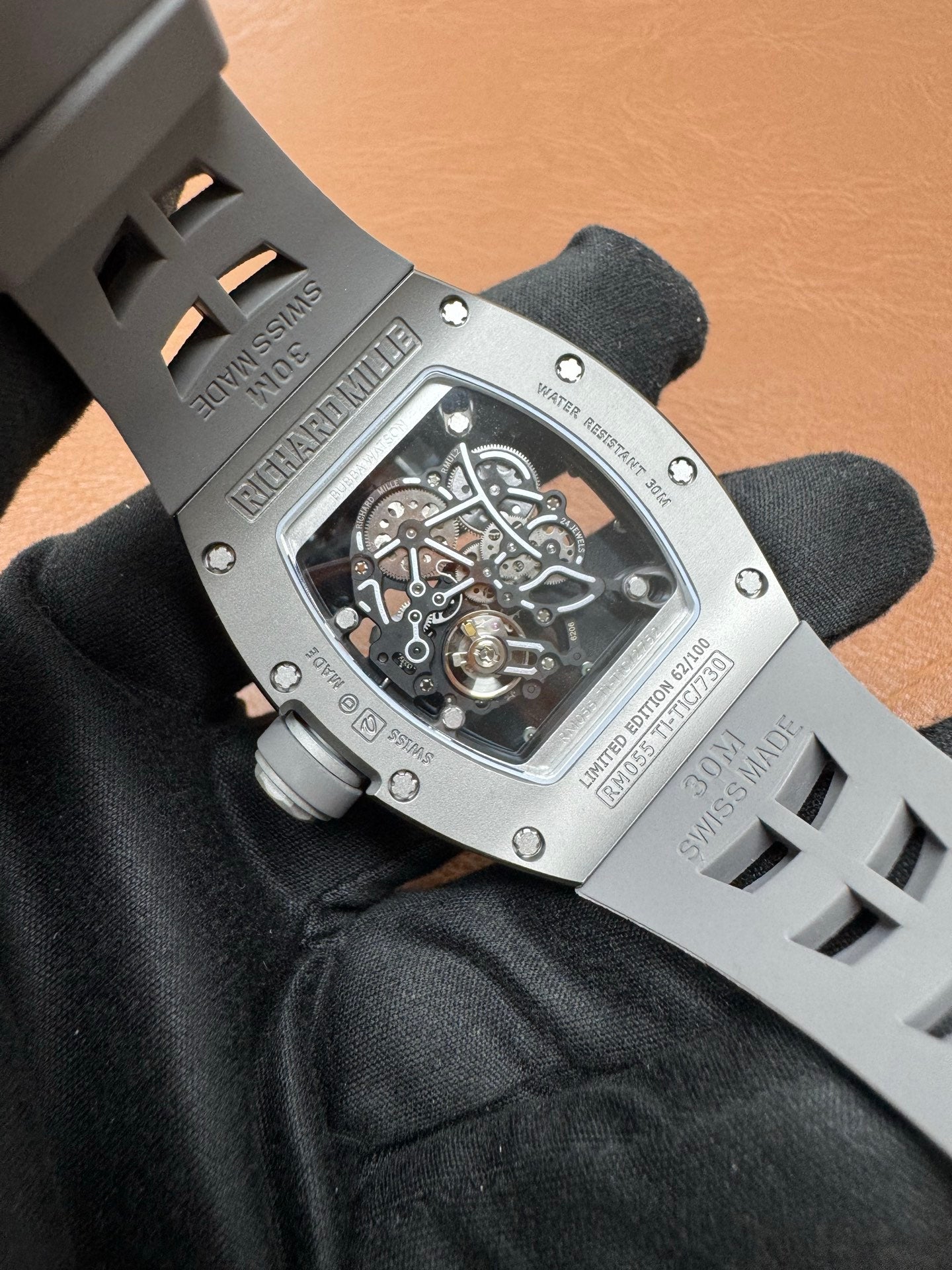 Richard Mille RM 055 Bubba Watson Titanium Watch