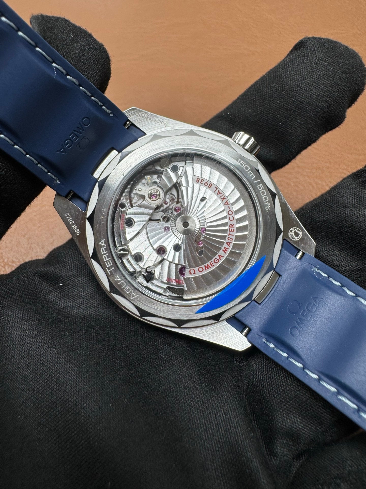 Omega Seamaster Aqua Terra Worldtimer Blue Dial Watch