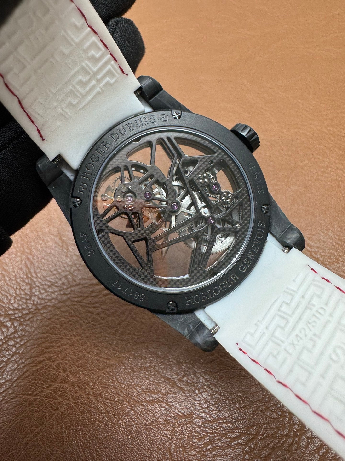 Roger Dubuis Excalibur Skeleton Forged Carbon Tourbillon