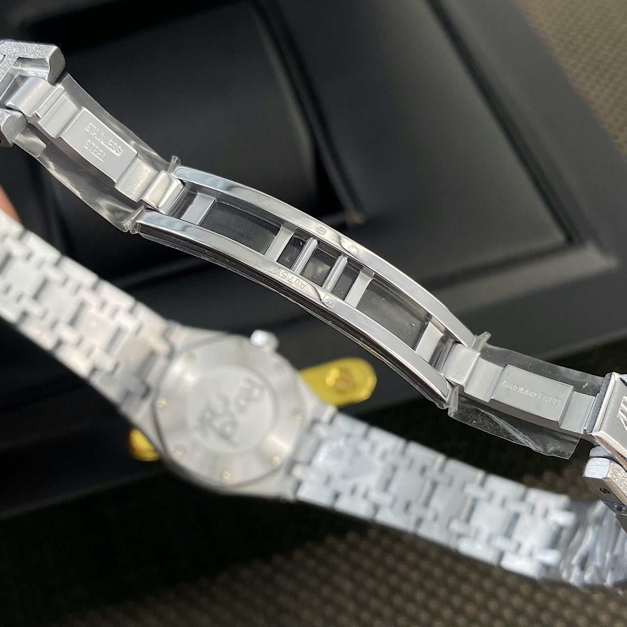 Audemars Piguet Royal Oak Mini Frosted 18K White Gold Watch