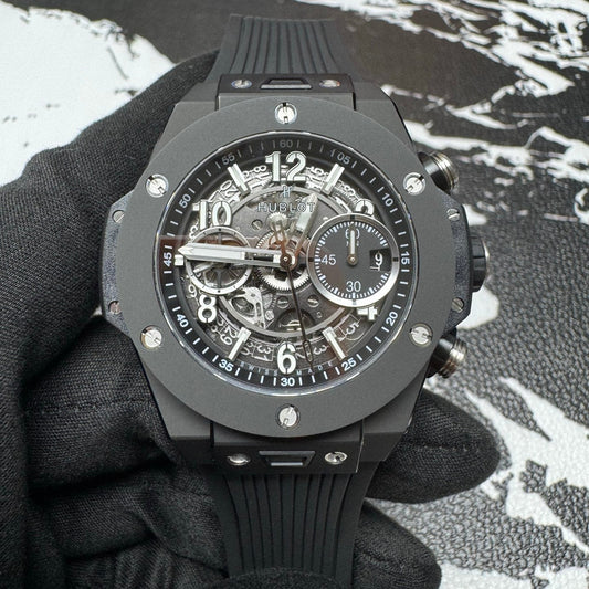 Hublot Big Bang Unico Black Magic 45mm Ceramic Watch