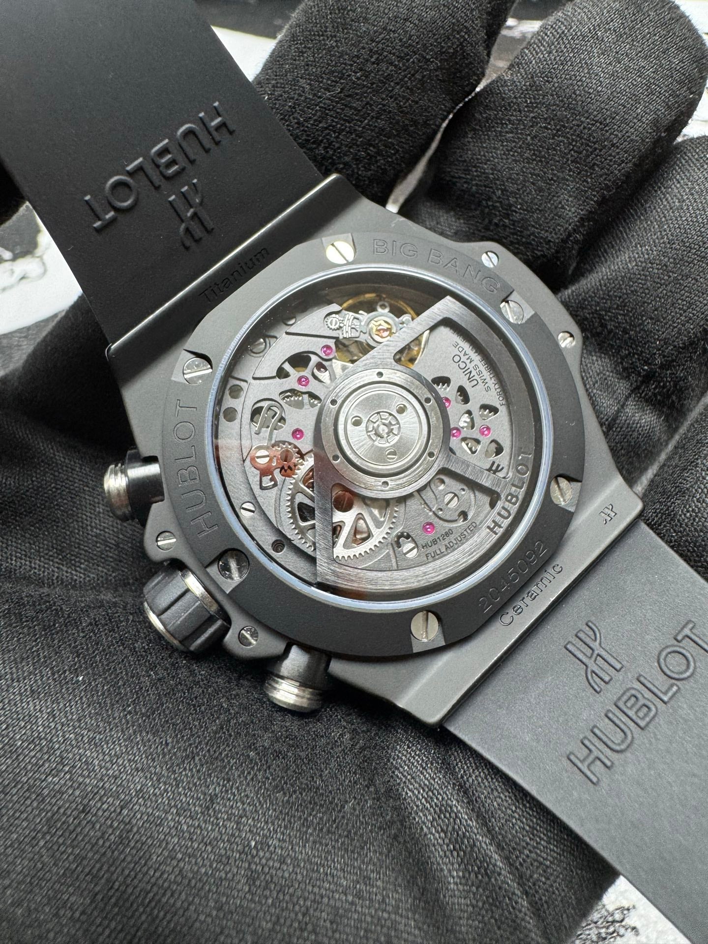 Hublot Big Bang Unico Black Magic 45mm Ceramic Watch