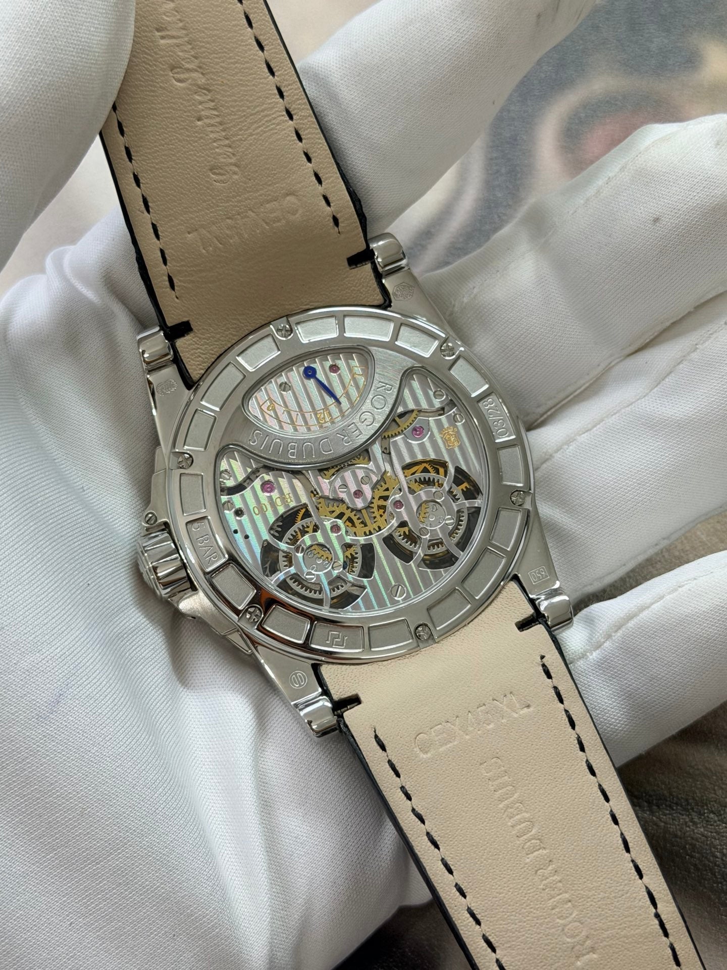 Roger Dubuis Hommage Double Flying Tourbillon Rose Gold Luxury Watch