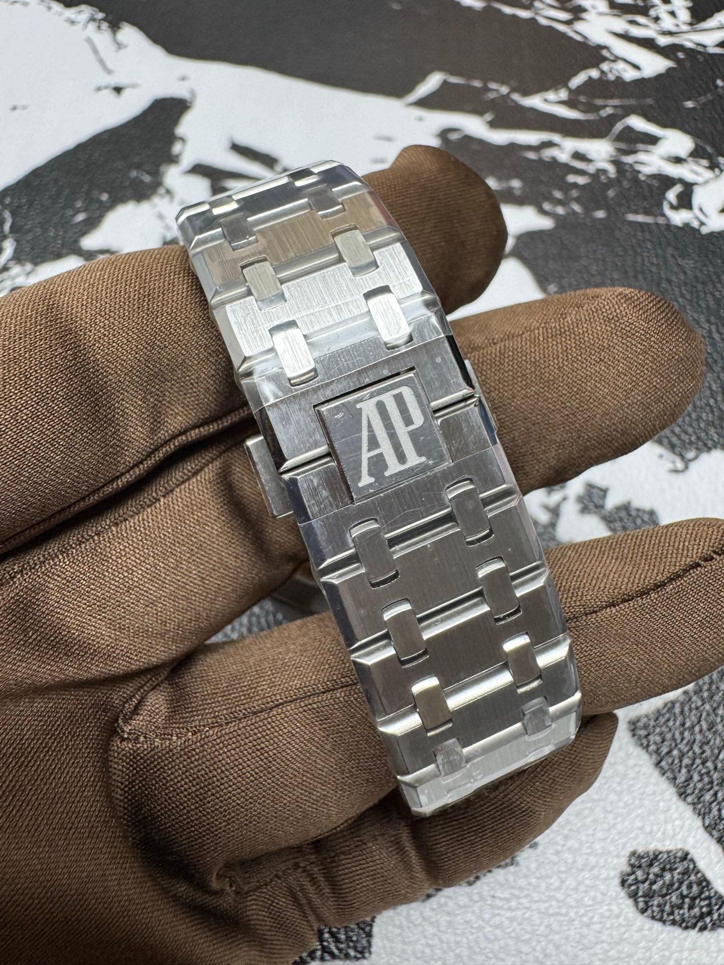 Audemars Piguet Royal Oak Blue Grande Tapisserie Dial