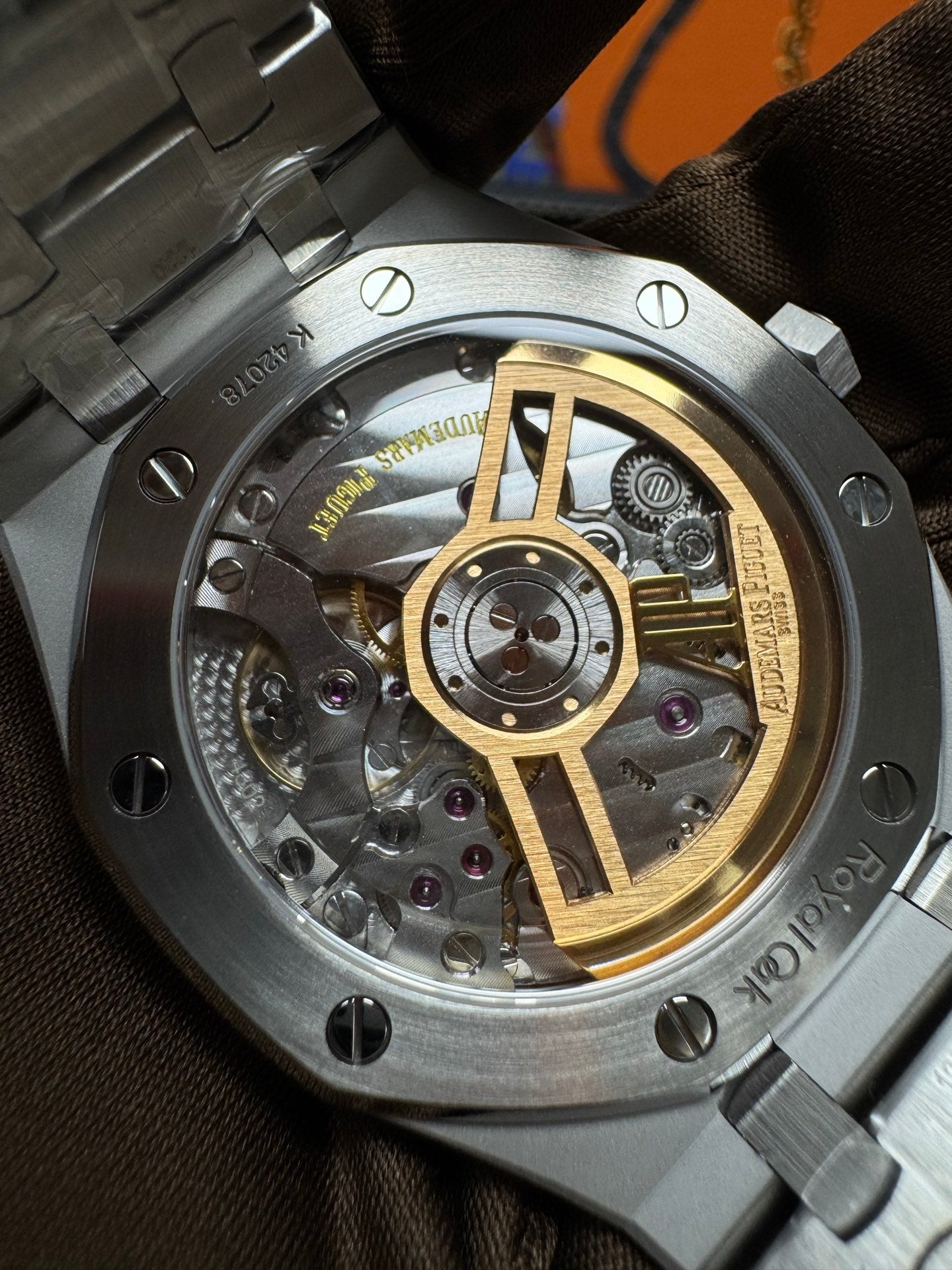 Audemars Piguet Royal Oak Blue Grande Tapisserie Dial