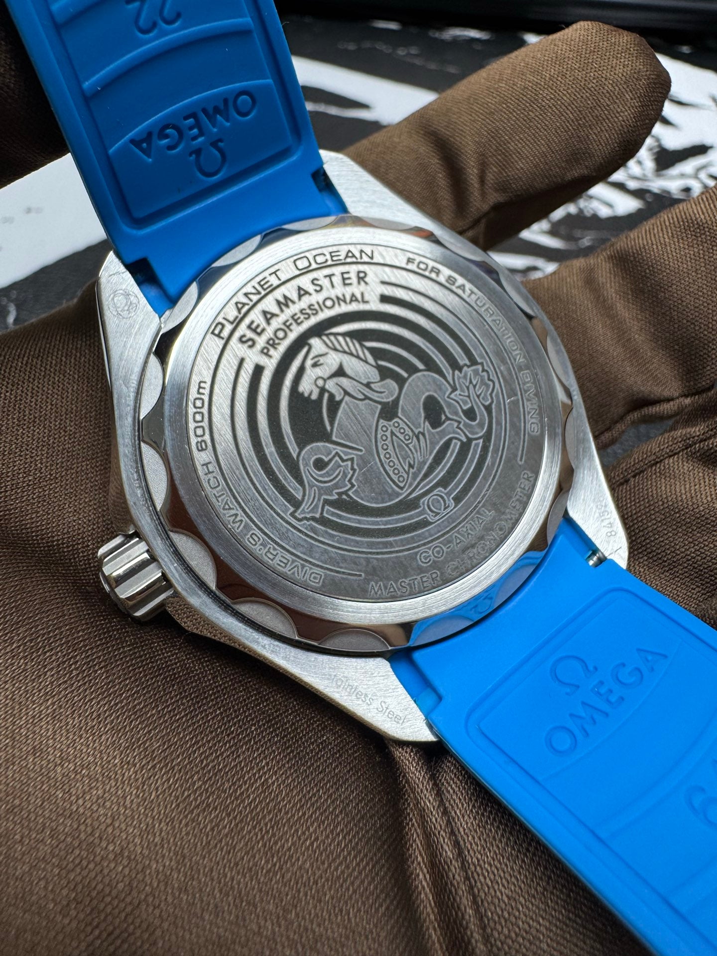 OMEGA Seamaster Planet Ocean 6000M Ultra Deep Blue Gradient Watch