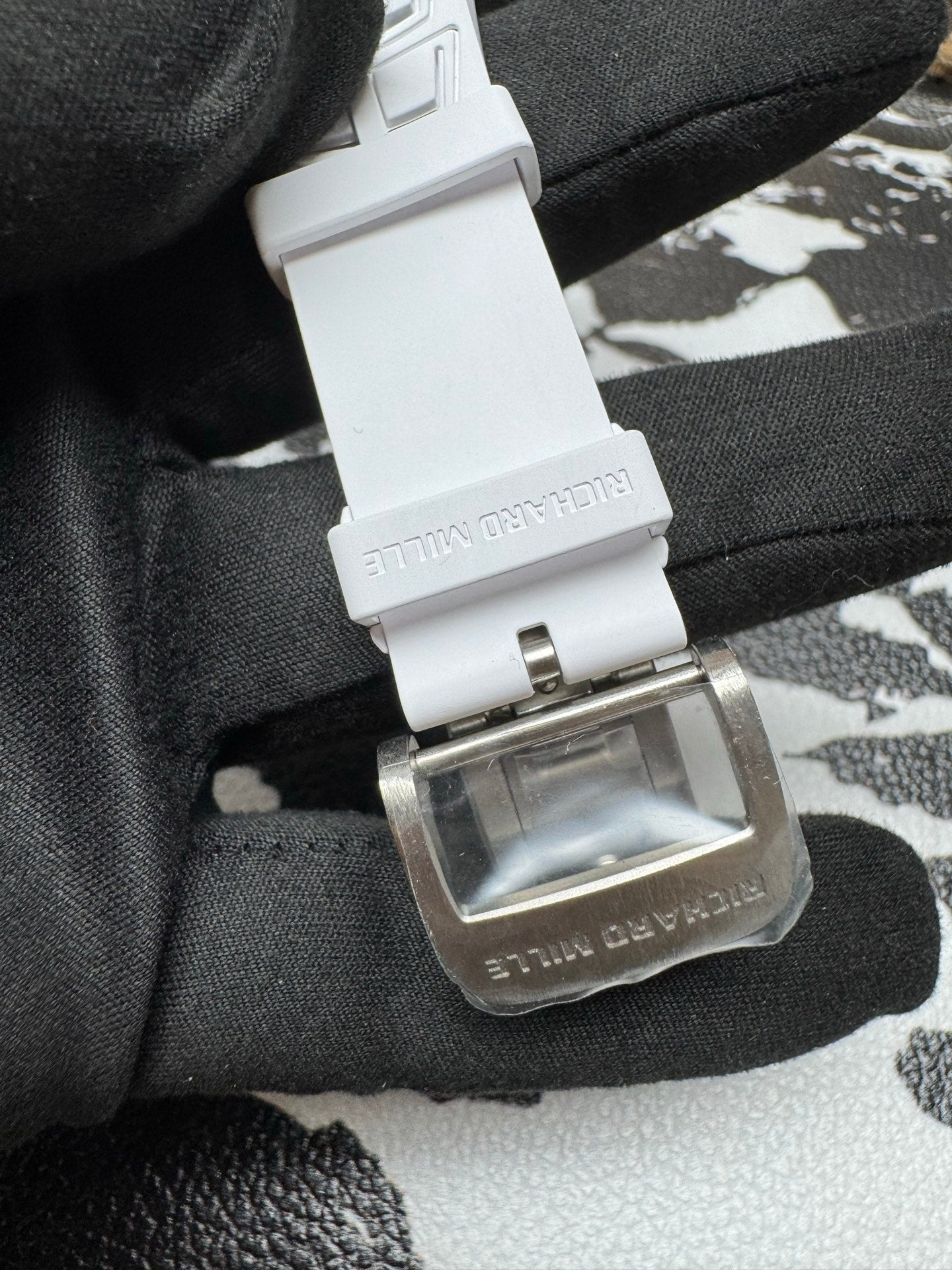 Richard Mille RM 055 Bubba Watson White Ceramic Bezel Watch
