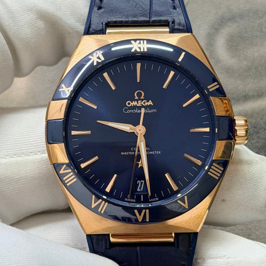 Omega Constellation 41mm Master Chronometer Silver Dial Watch