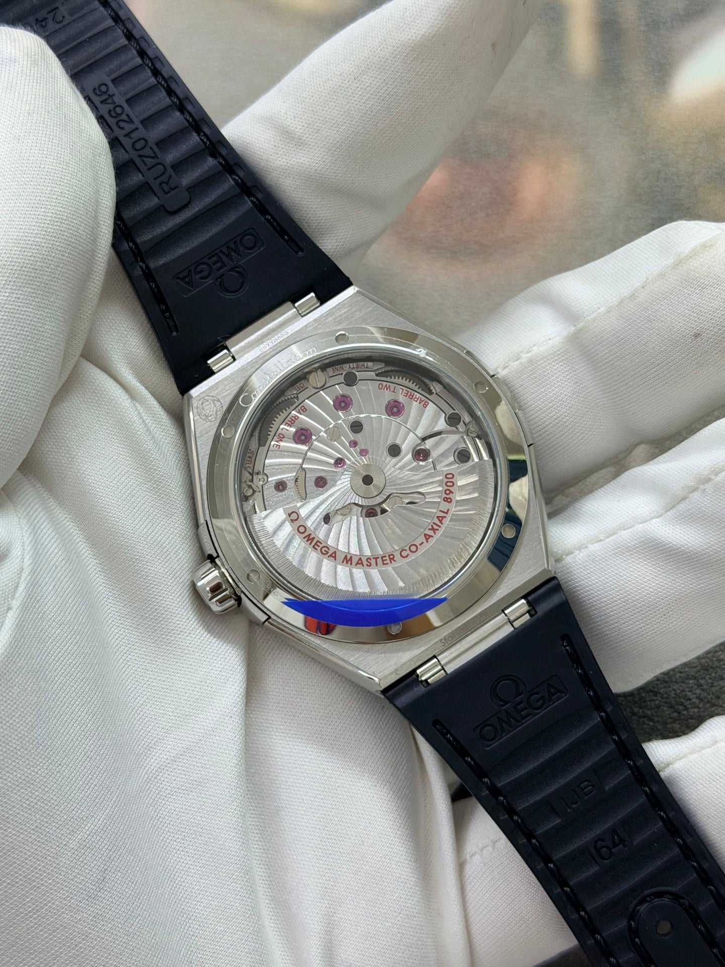 Omega Constellation Co-Axial Master Chronometer 41mm Black Ceramic Bezel Watch