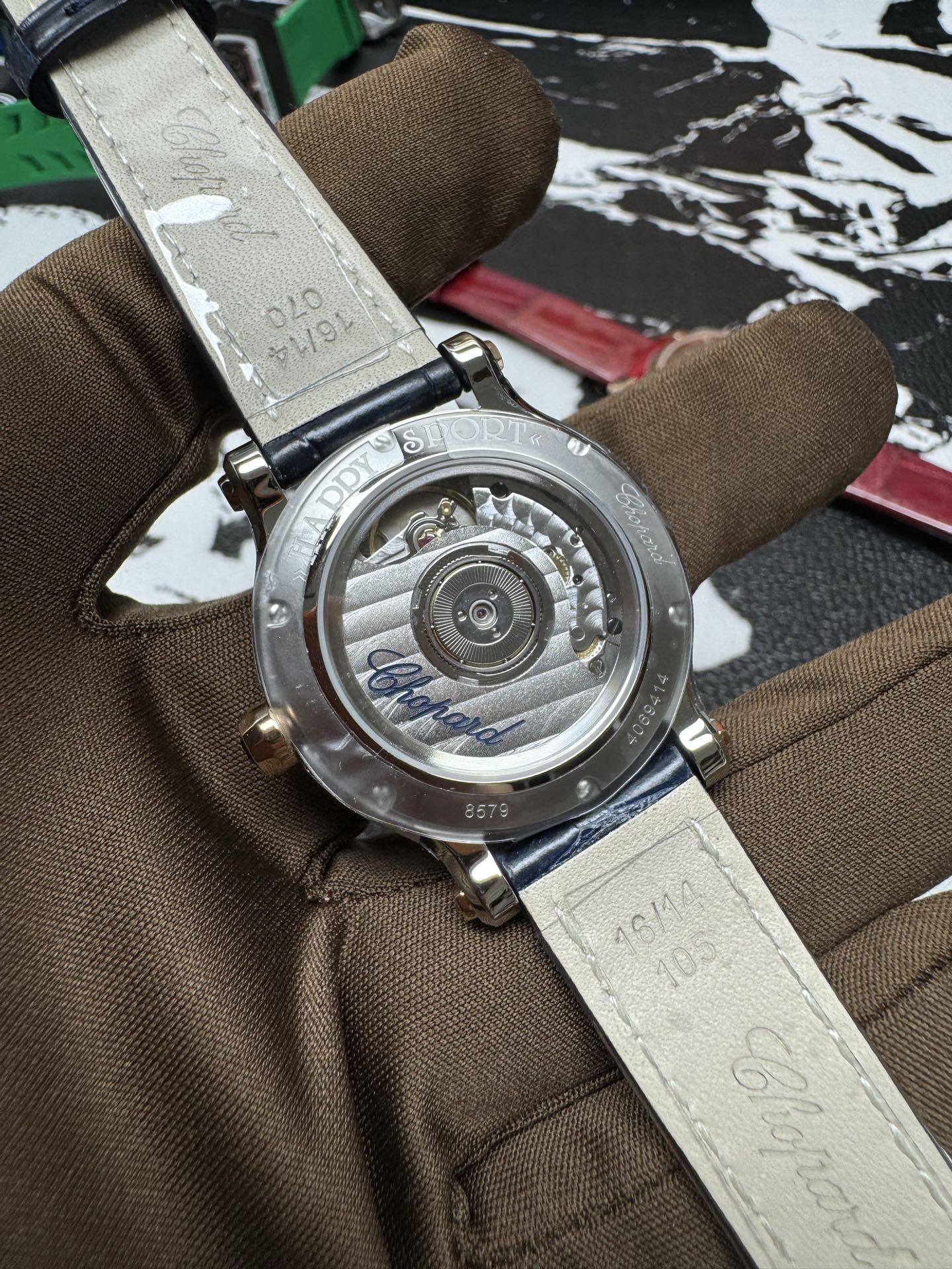 Chopard Happy Sport Watch | Luxury Timepiece with Floating Diamonds