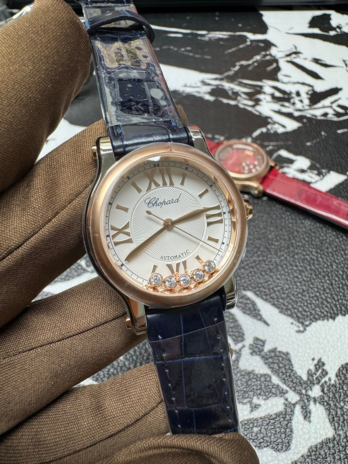 Chopard Happy Sport Watch | Luxury Timepiece with Floating Diamonds