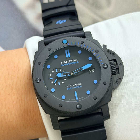 Panerai Submersible Carbotech PAM01616 Black Carbon Luxury Dive Watch