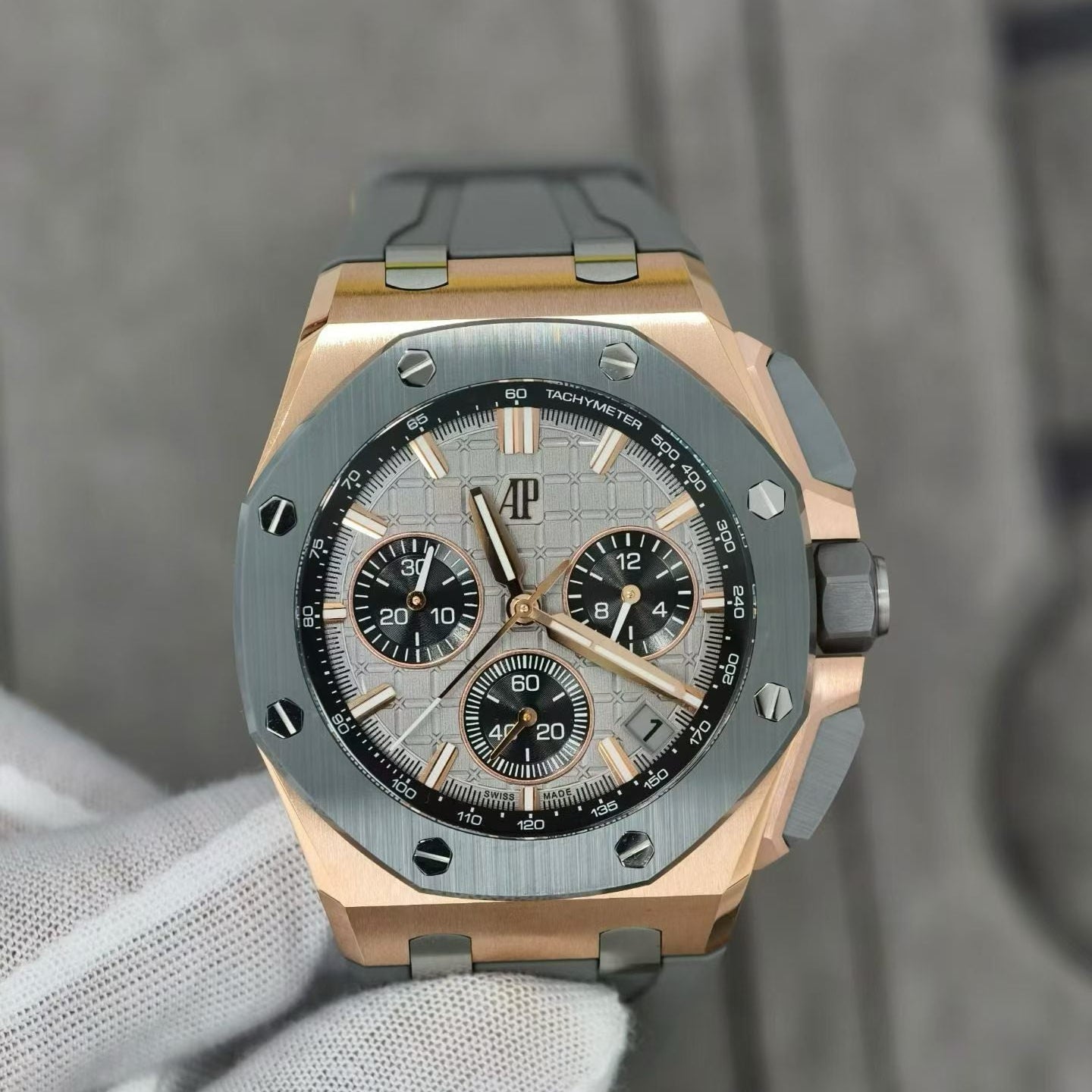 Audemars Piguet Royal Oak Offshore Chronograph 43mm Rose Gold Watch