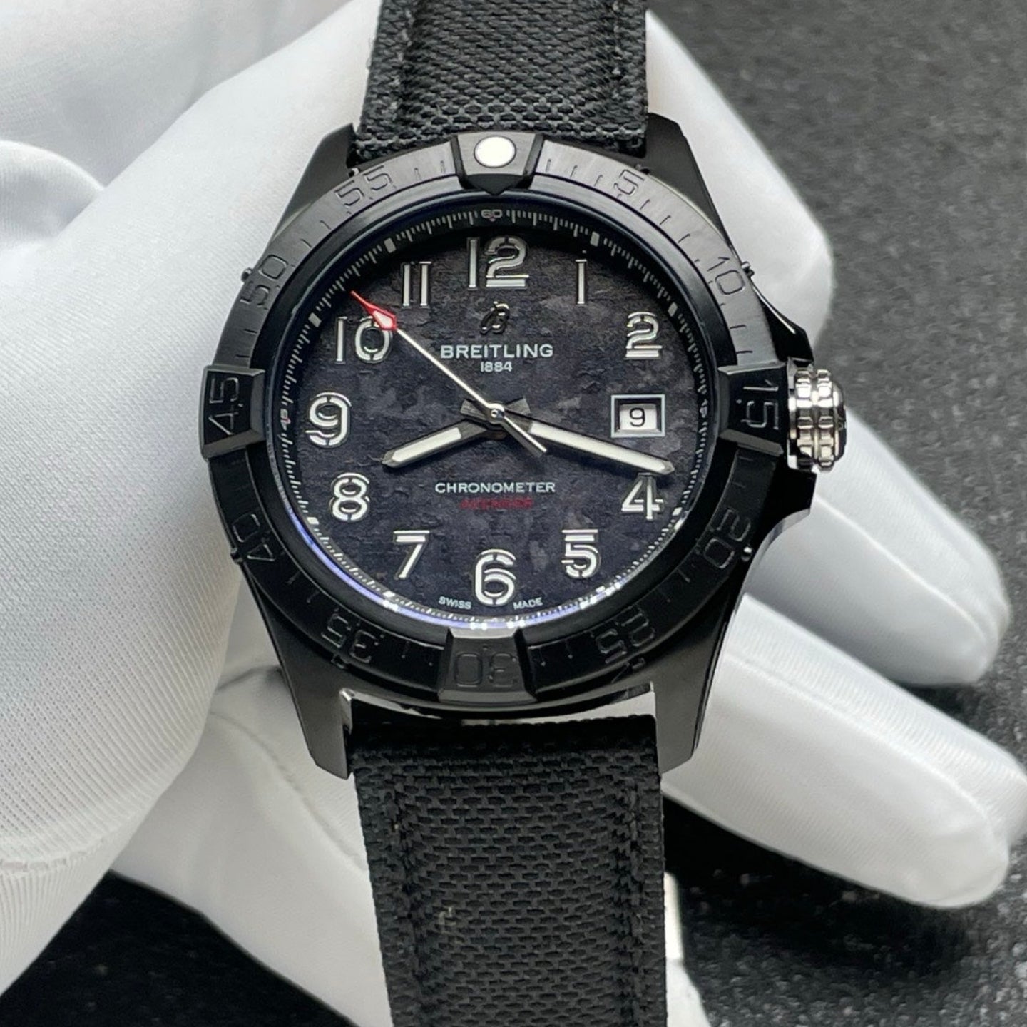 Breitling Avenger Automatic 42 Night Mission Black Ceramic Luxury Watch