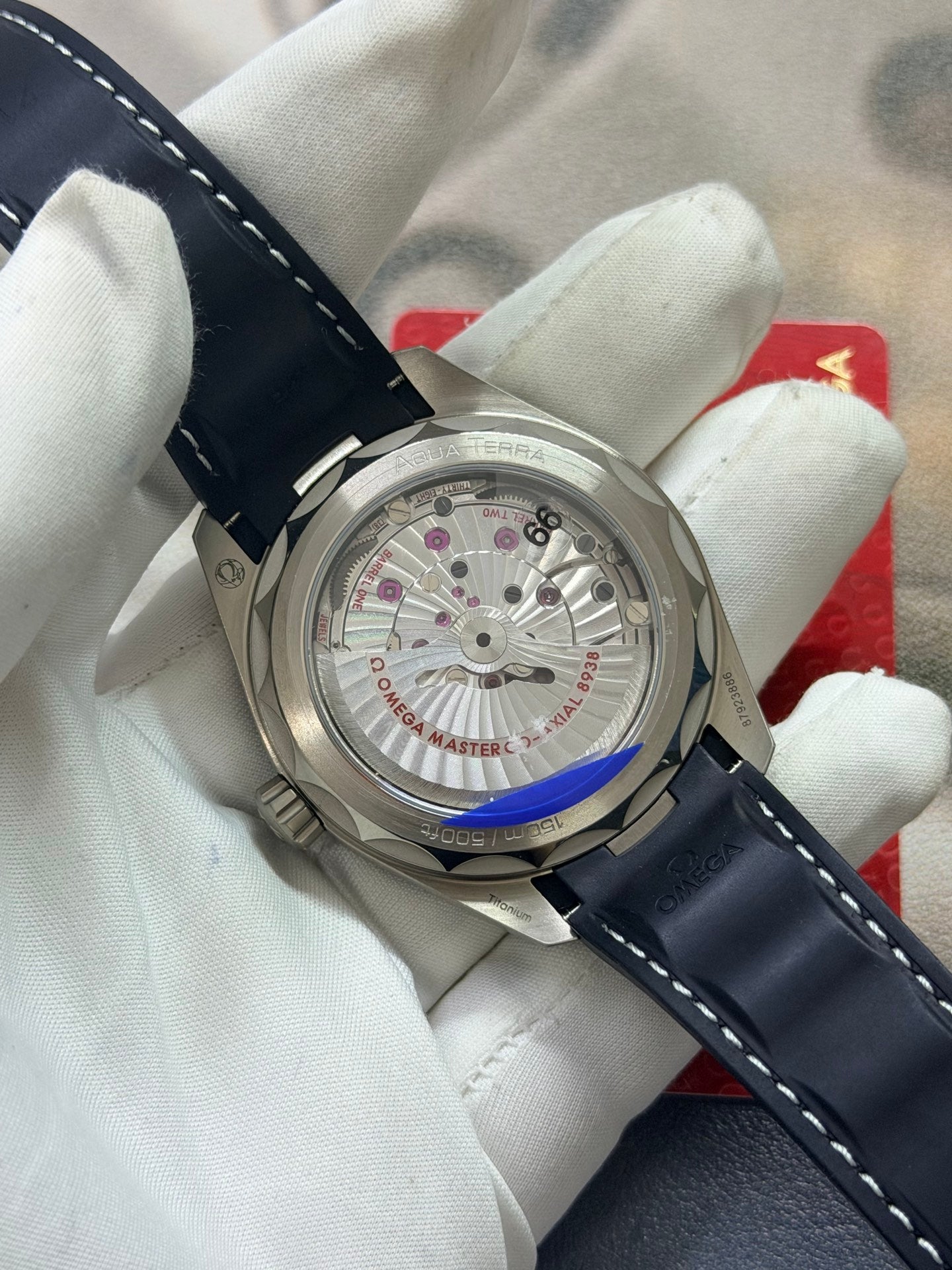 OMEGA Seamaster Aqua Terra 150M Worldtimer Titanium Dial Luxury Watch