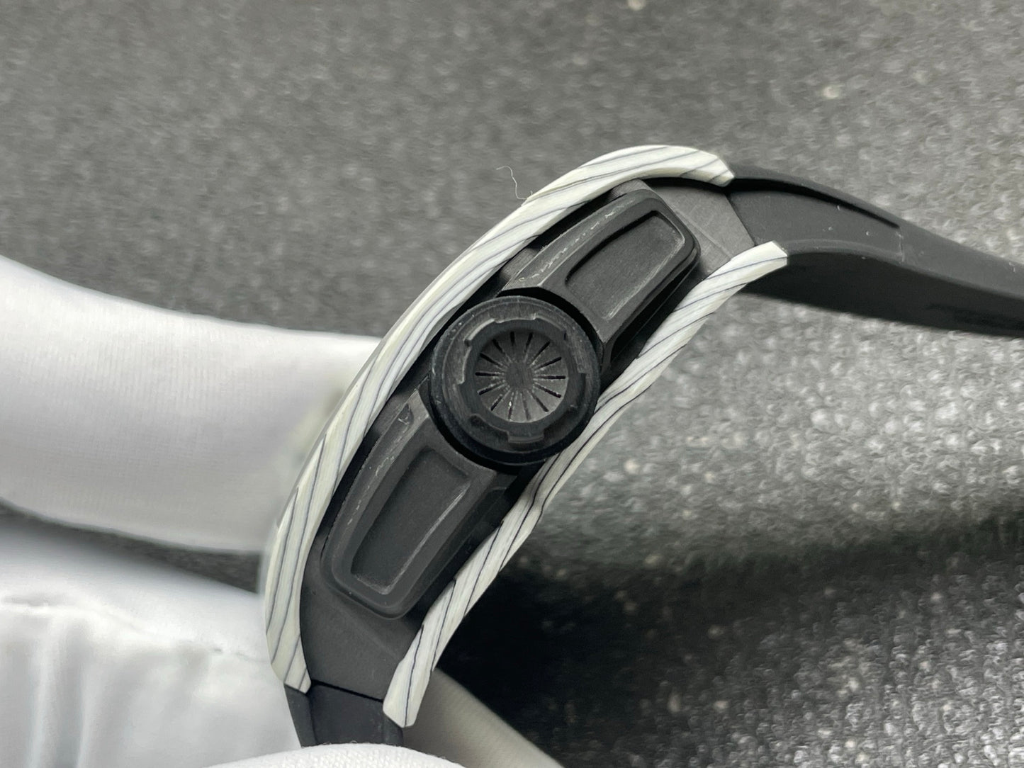 Richard Mille RM 61-01 Yohan Blake White NTPT Carbon Luxury Watch